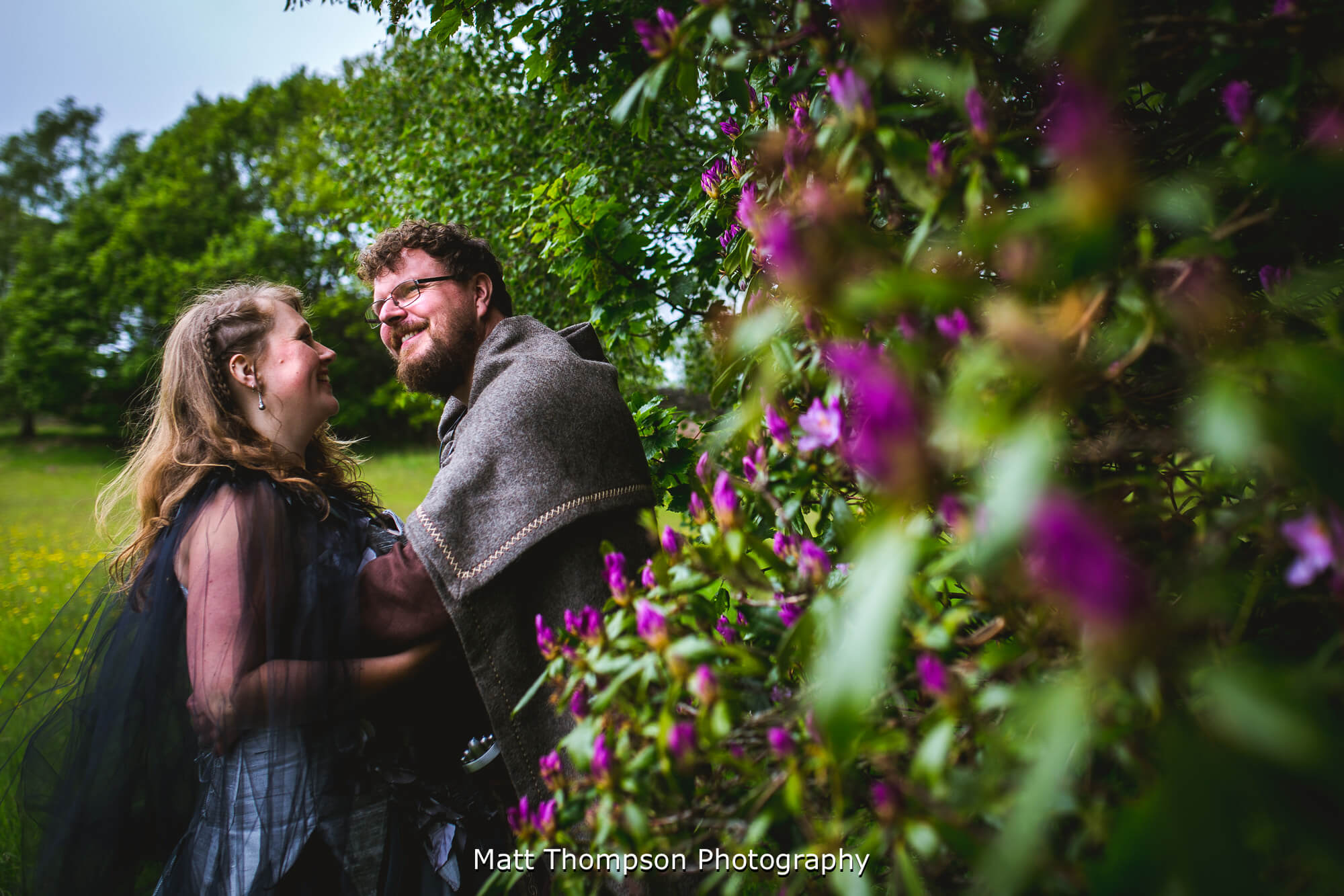 Couple time at a wedding