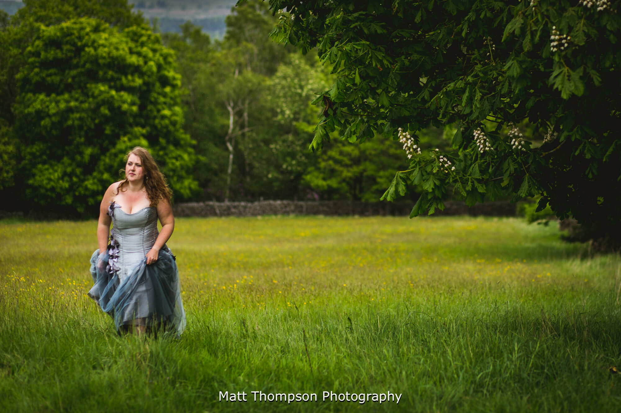 Custom wedding dress