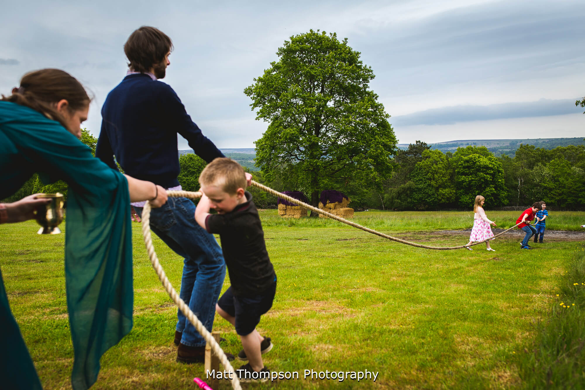 Wedding lawn games