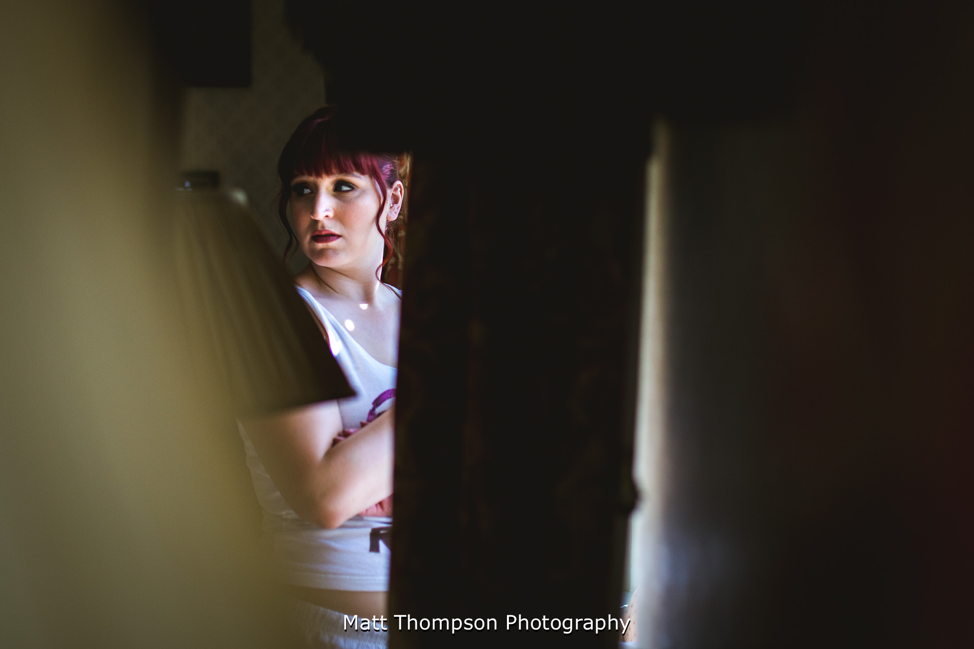 bride in the morning