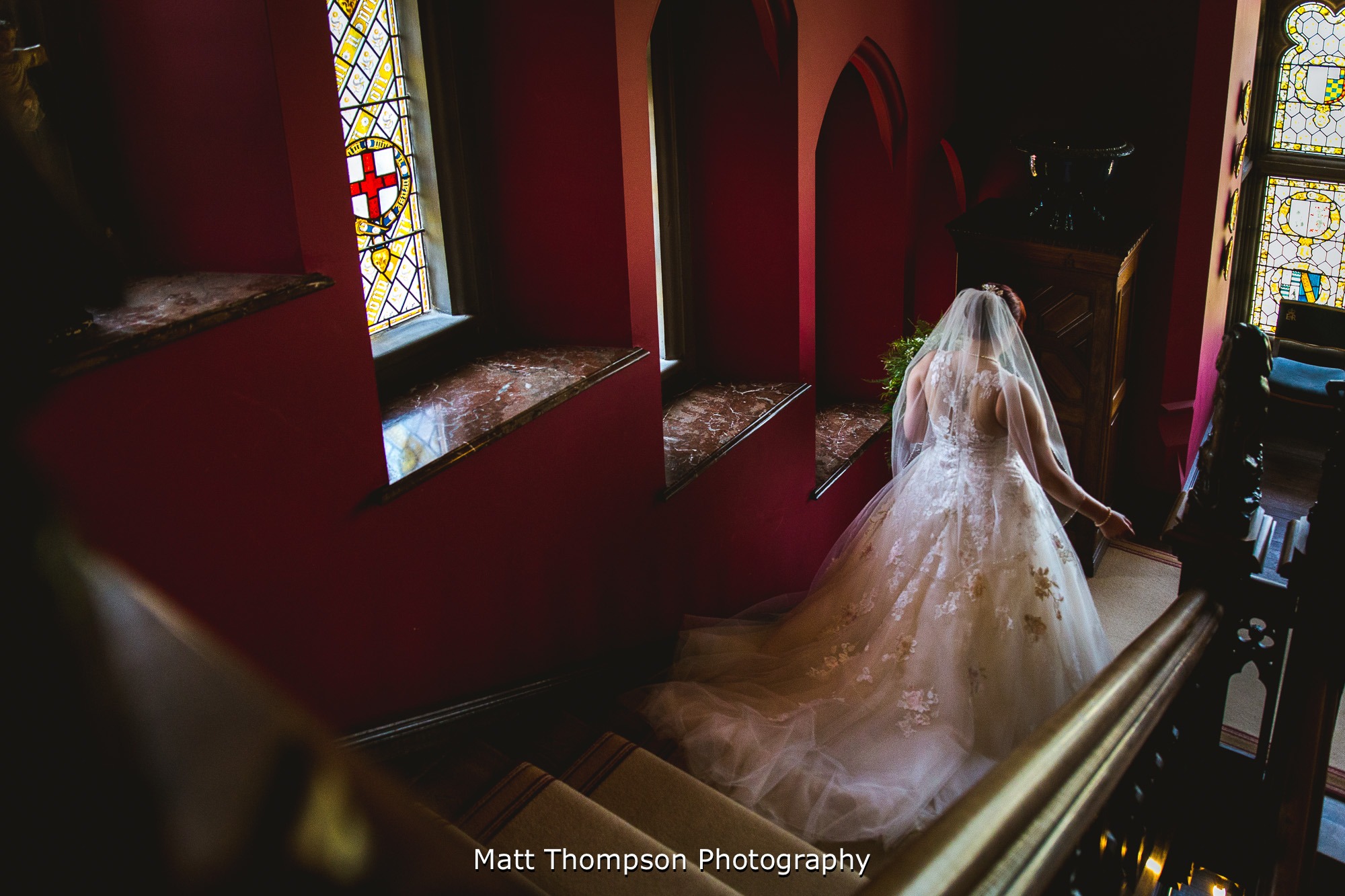 heading to the ceremony