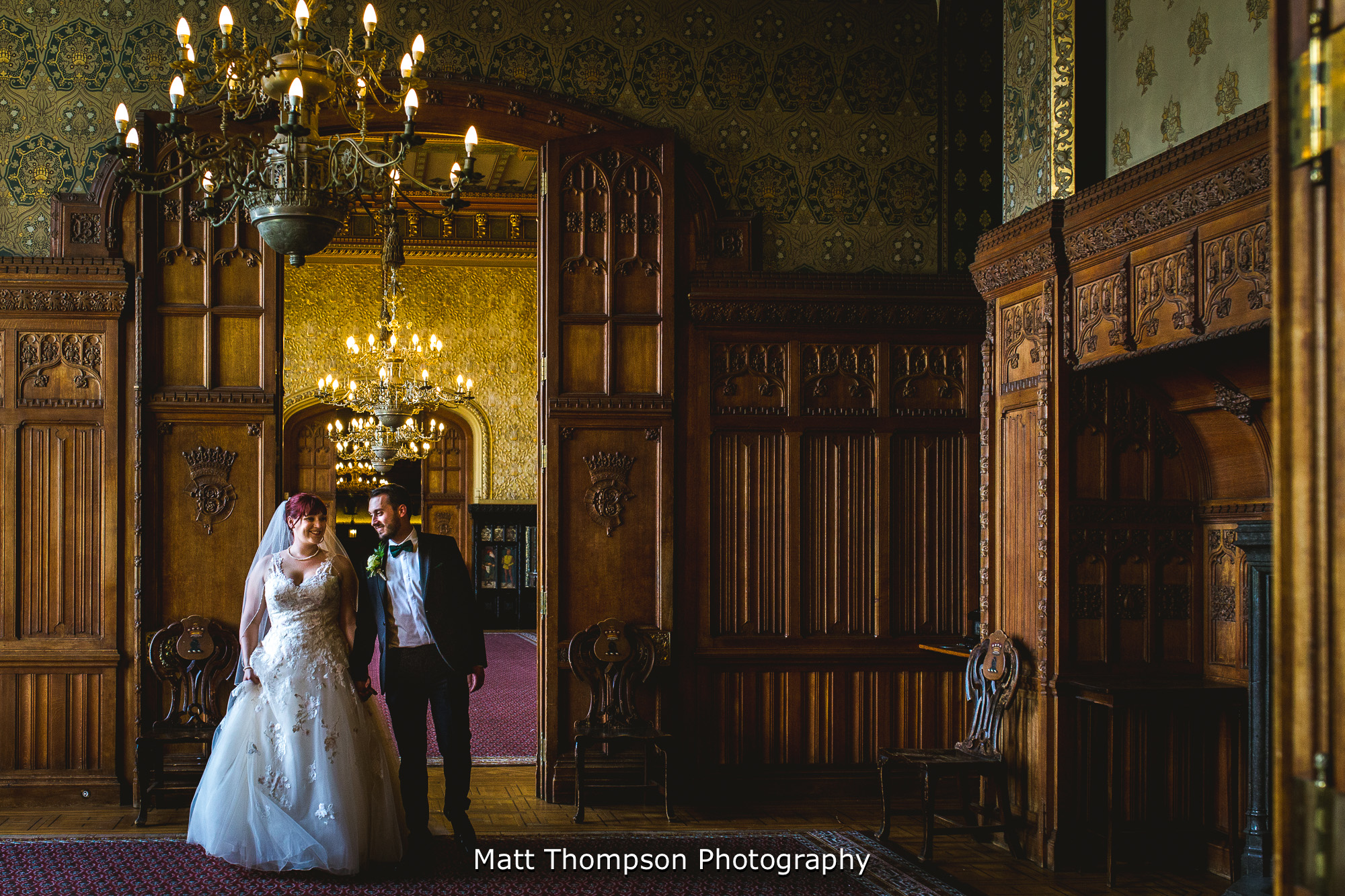 bride and groom entrance