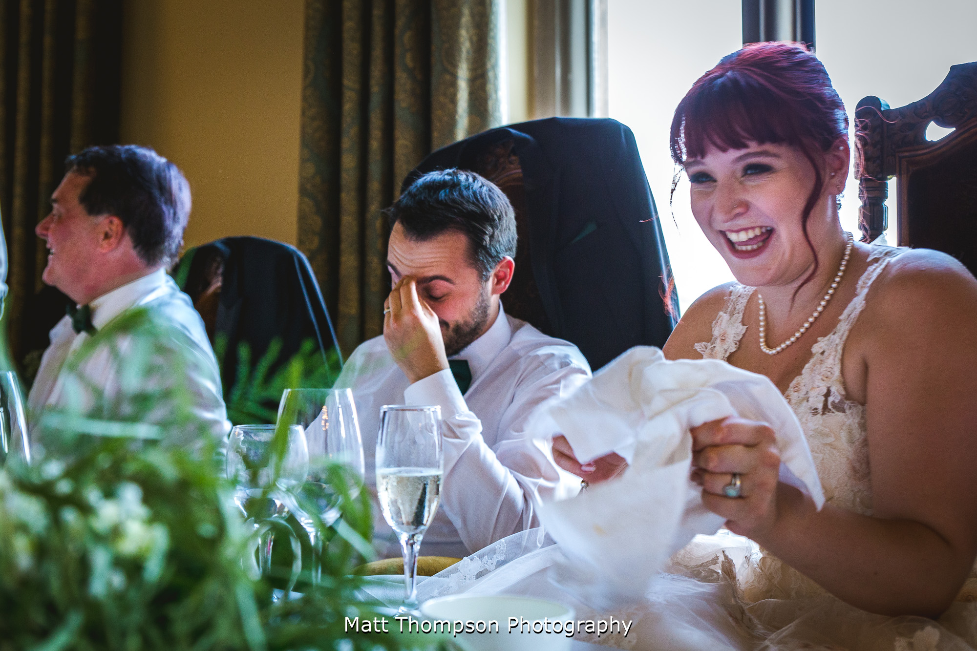 embarrassed groom