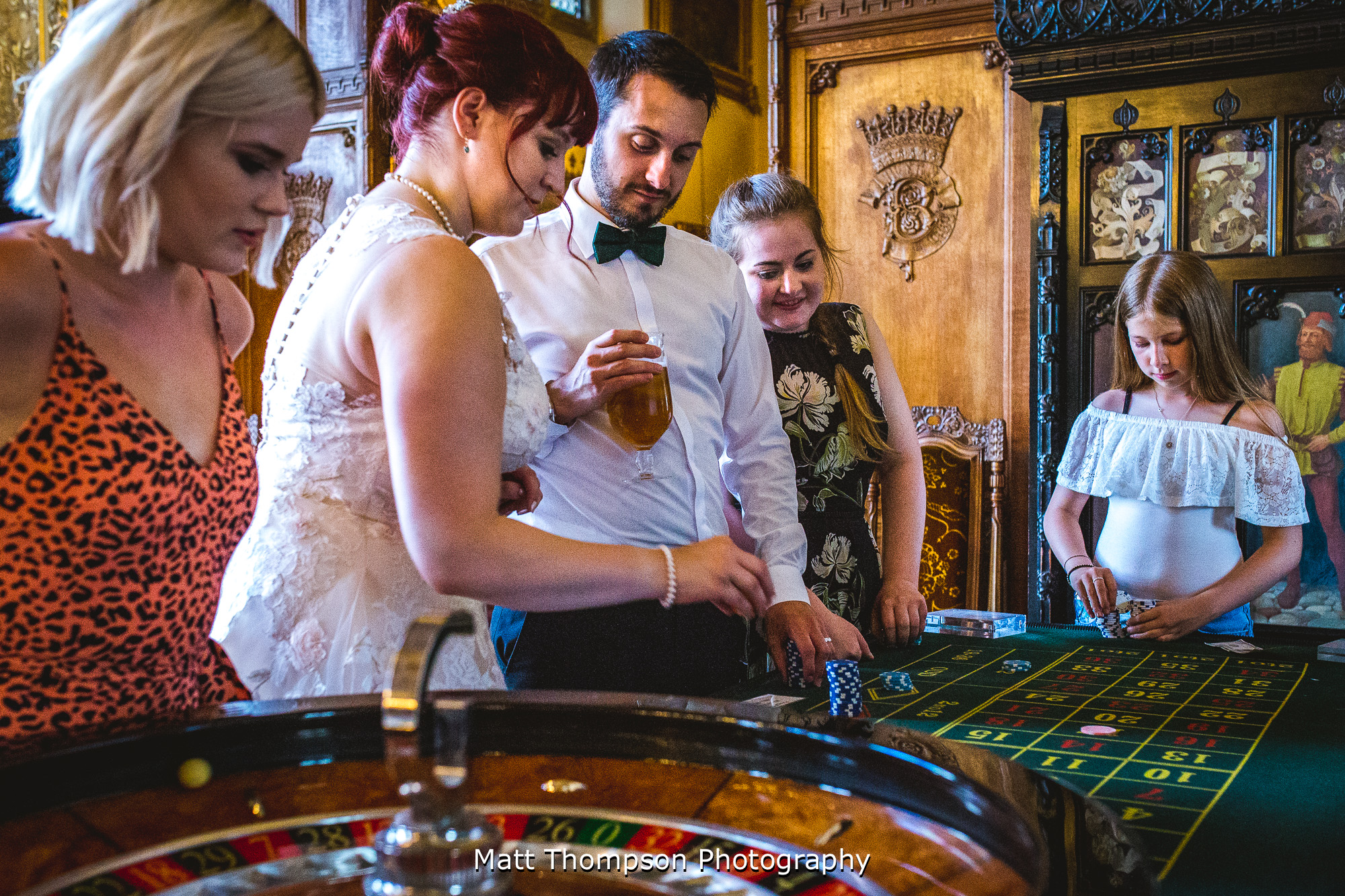 casino at weddings