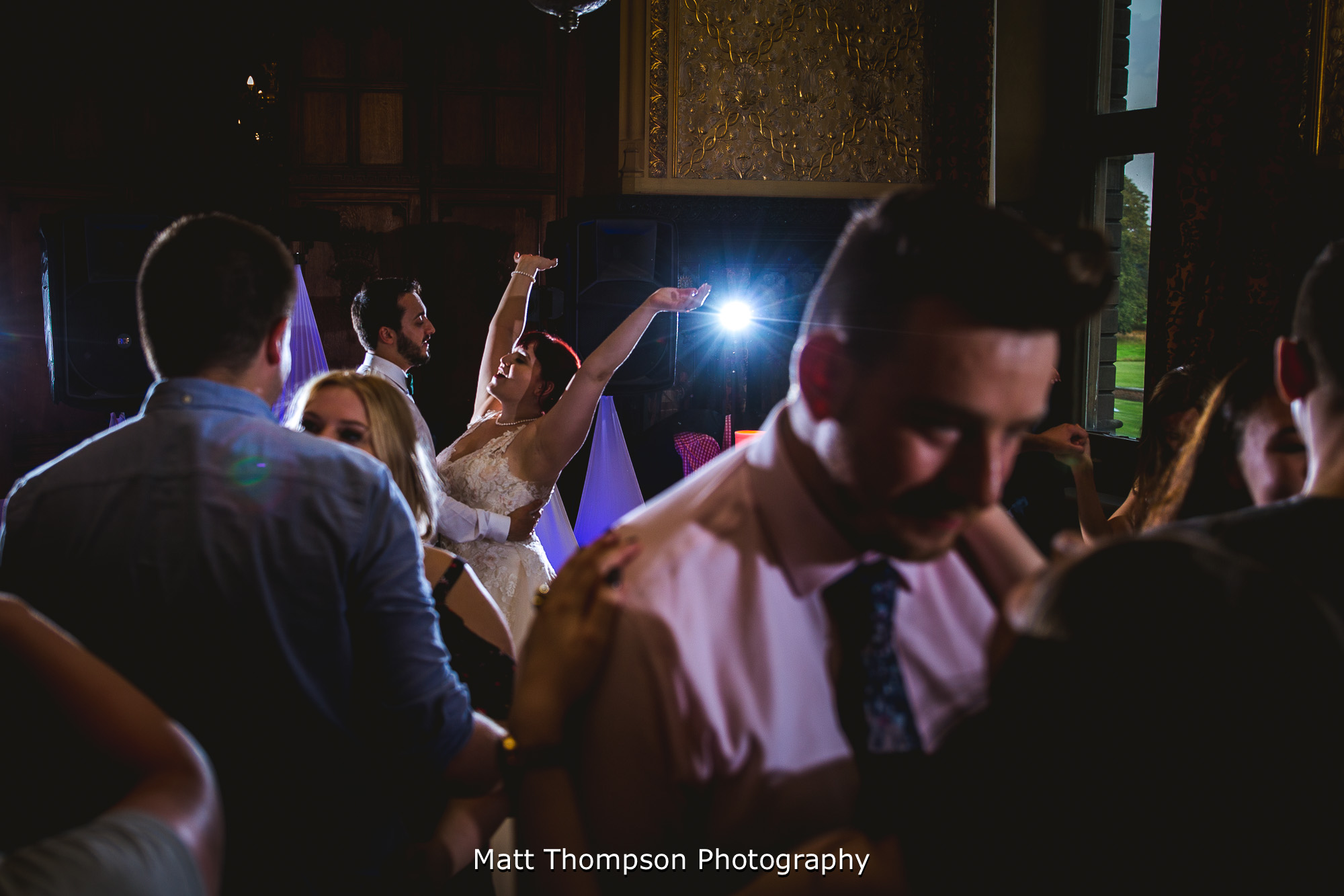 dance floor at a wedding