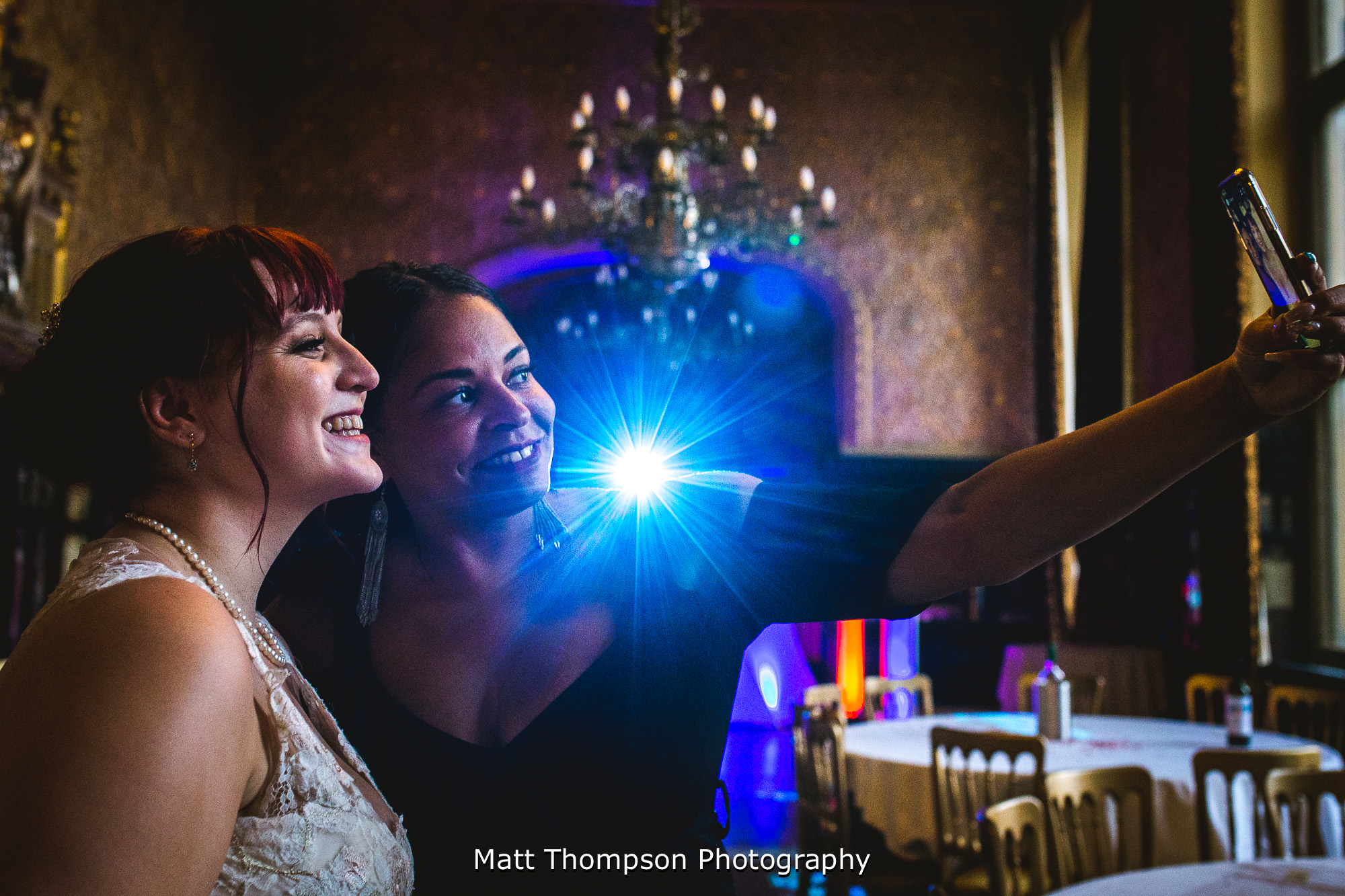selfie with the bride