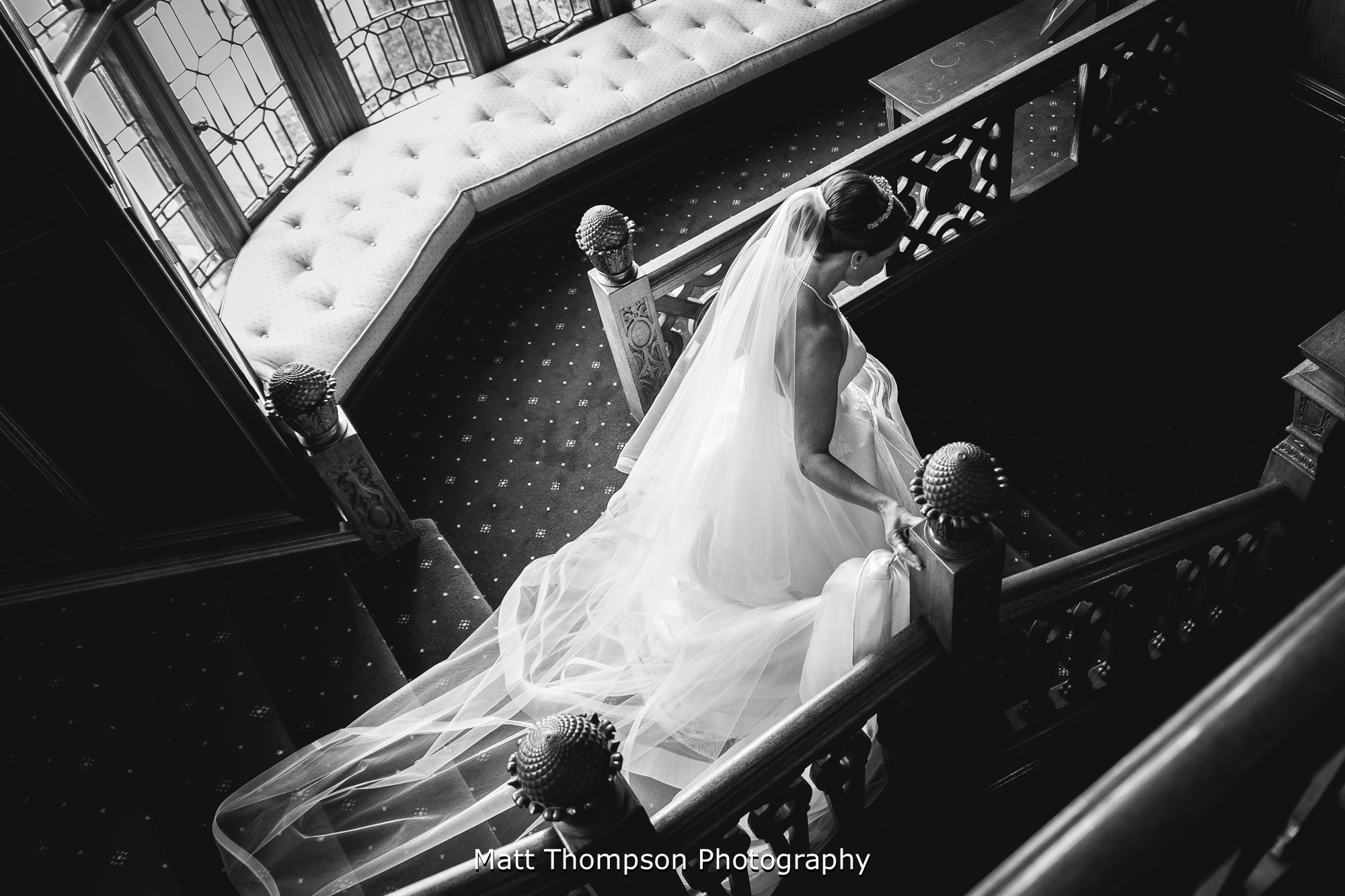 bride walking to wedding ceremony
