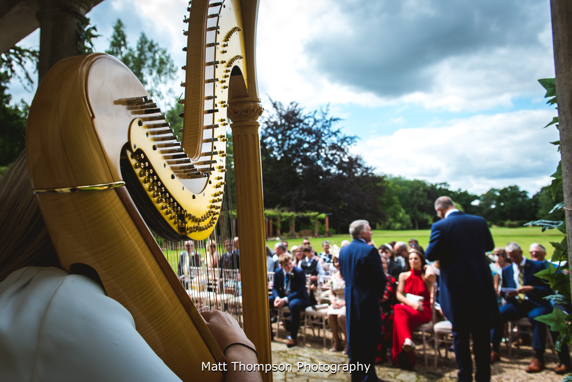 wedding harpist