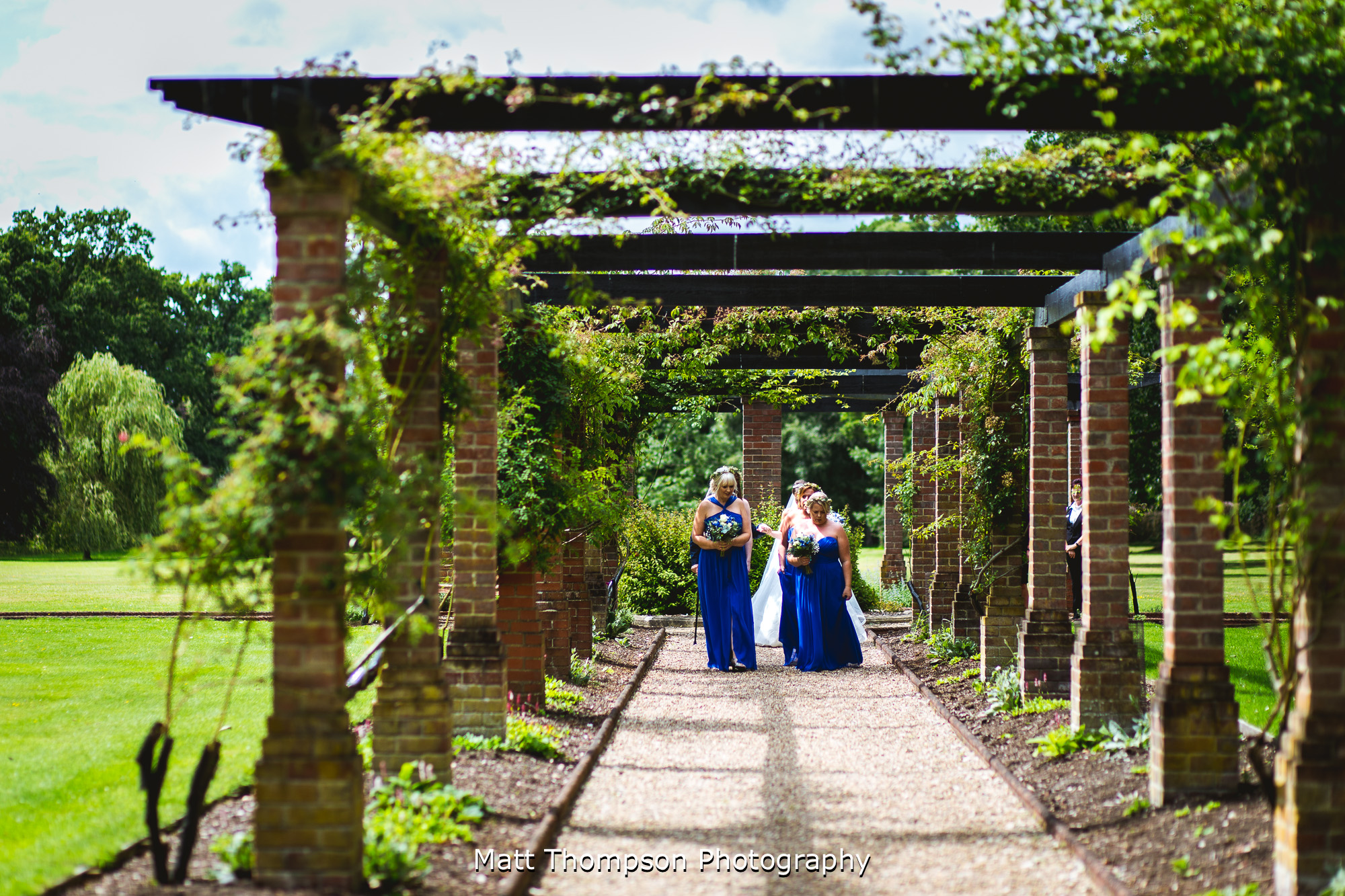 ceremony gardens at petwood hotel