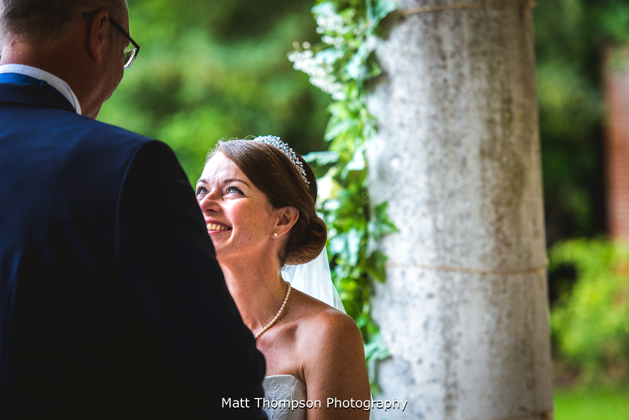 happy bride