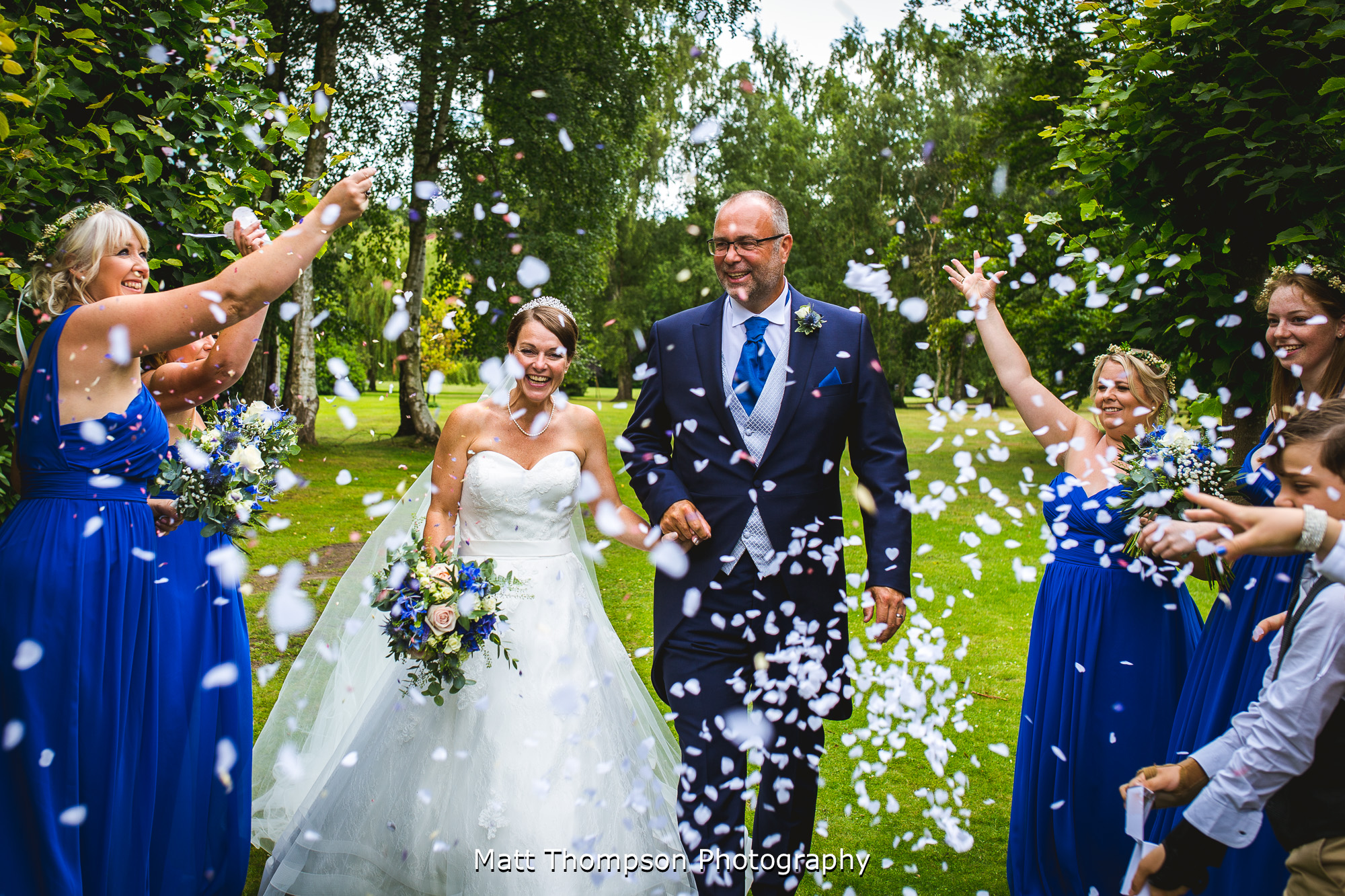 confetti at petwood hotel
