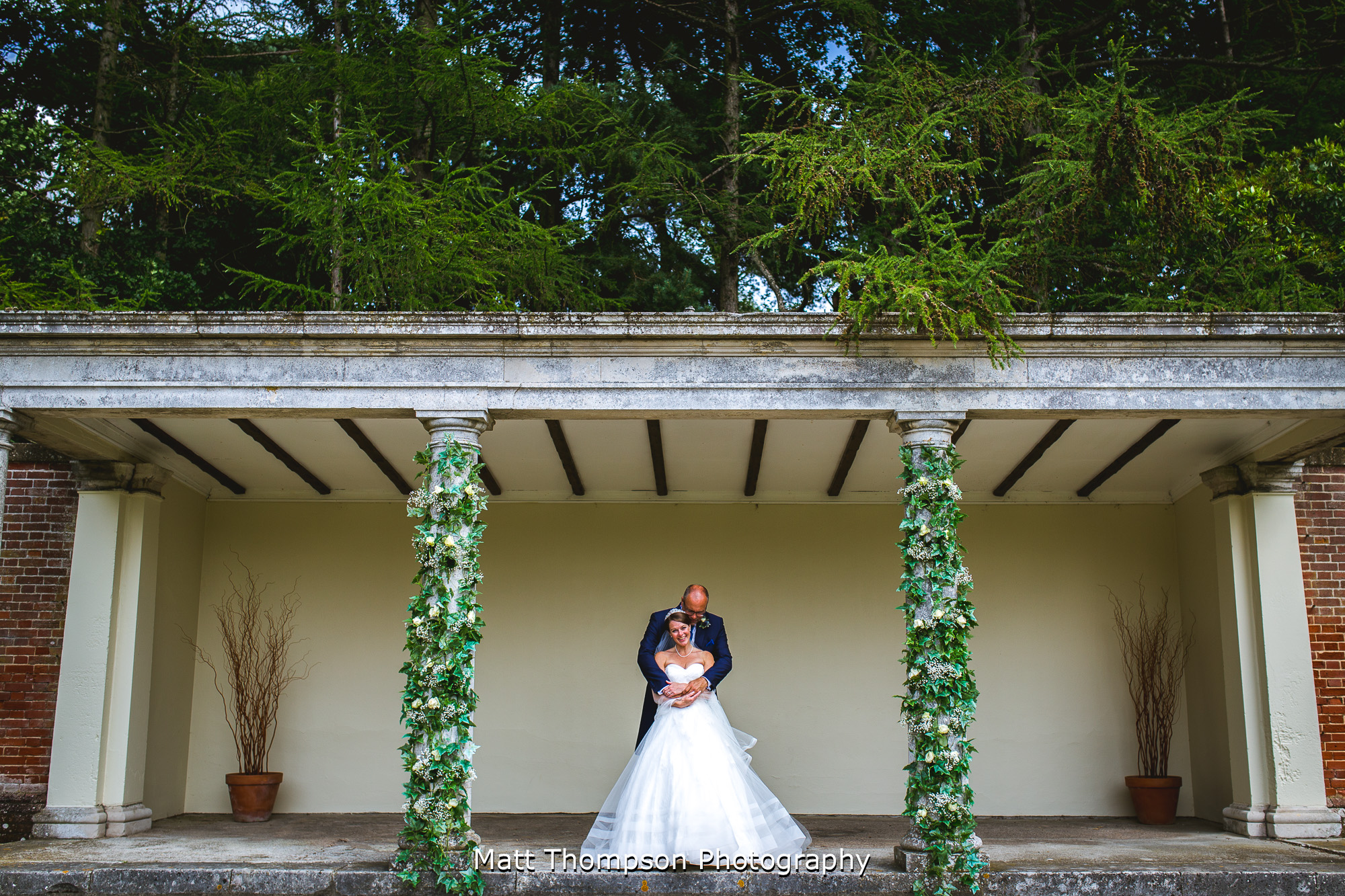 bride and groom portraits