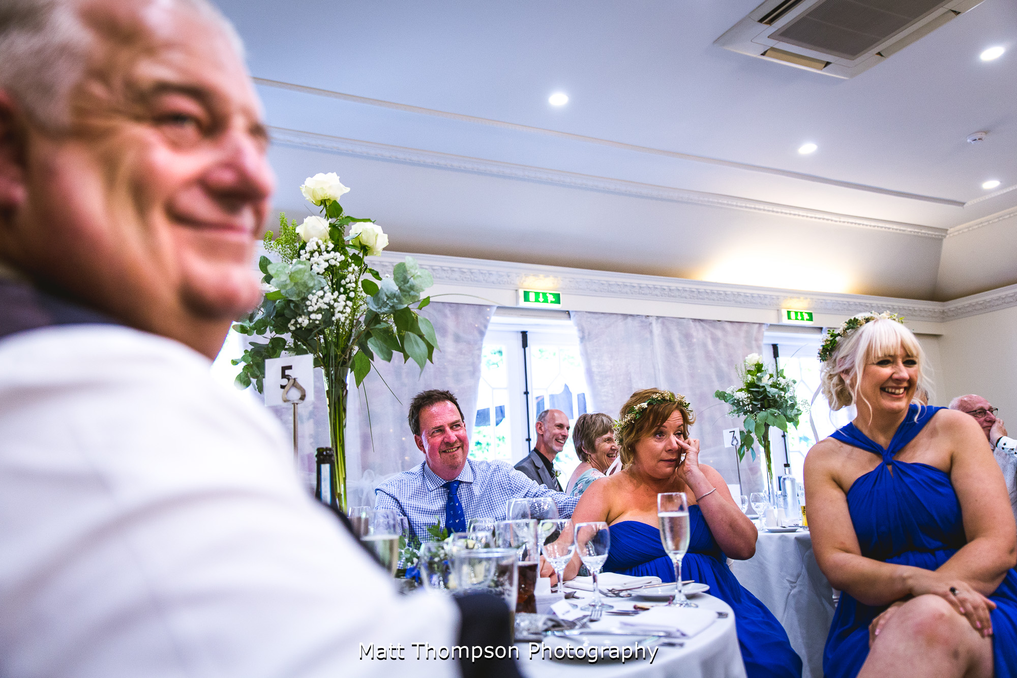 wedding guests table