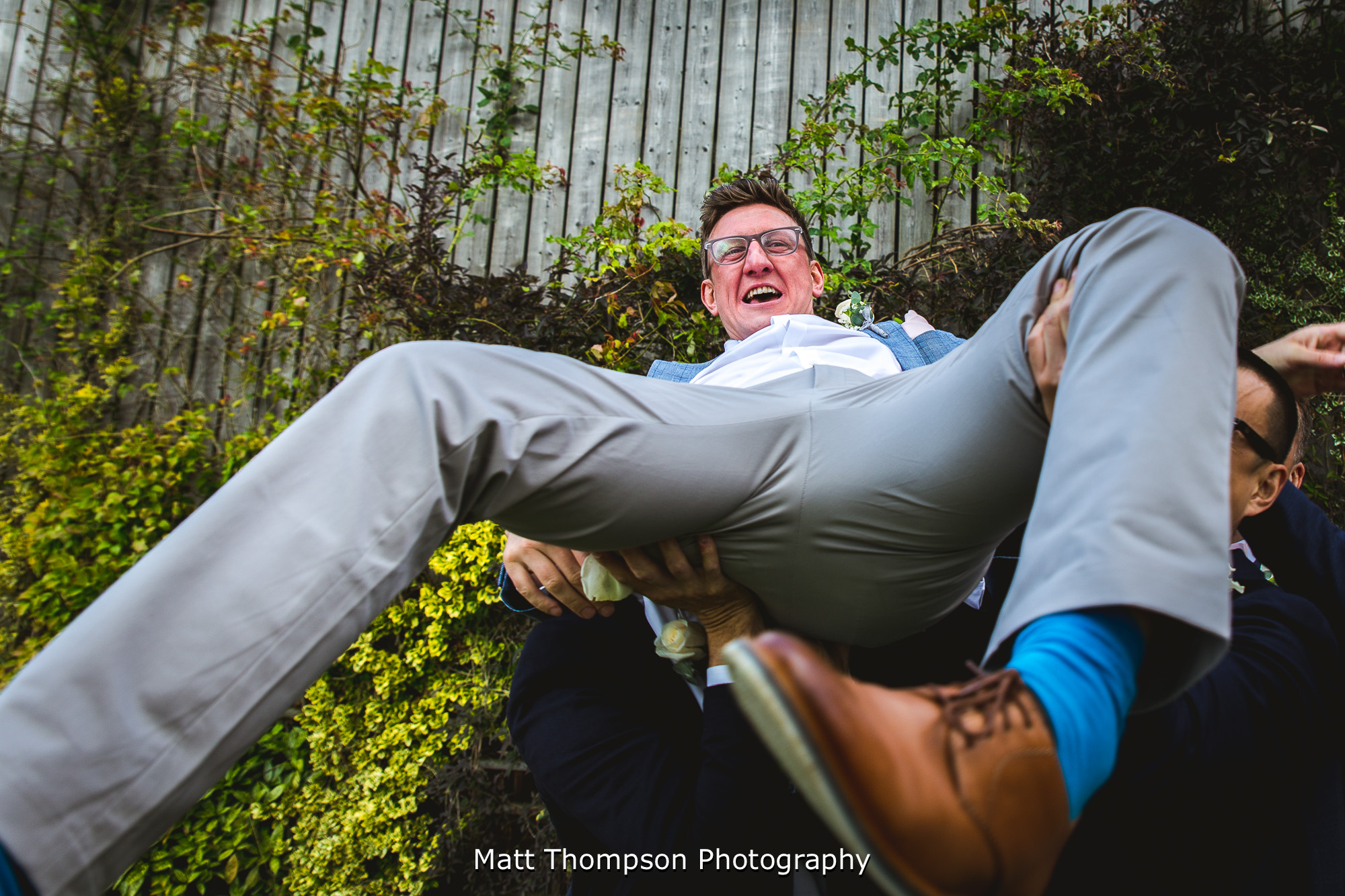 fun groom at sandburn hall