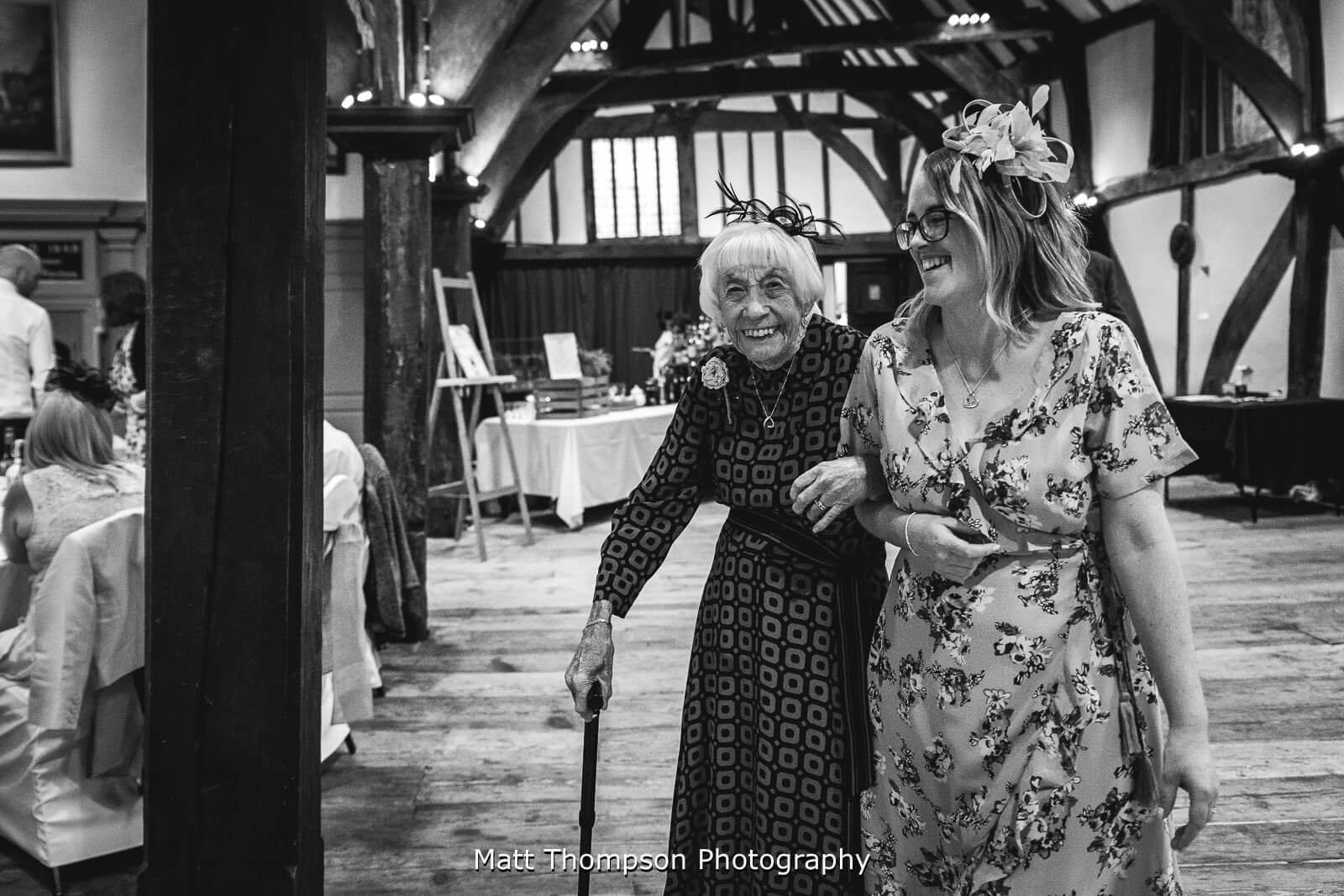 Grandma and grandaughter