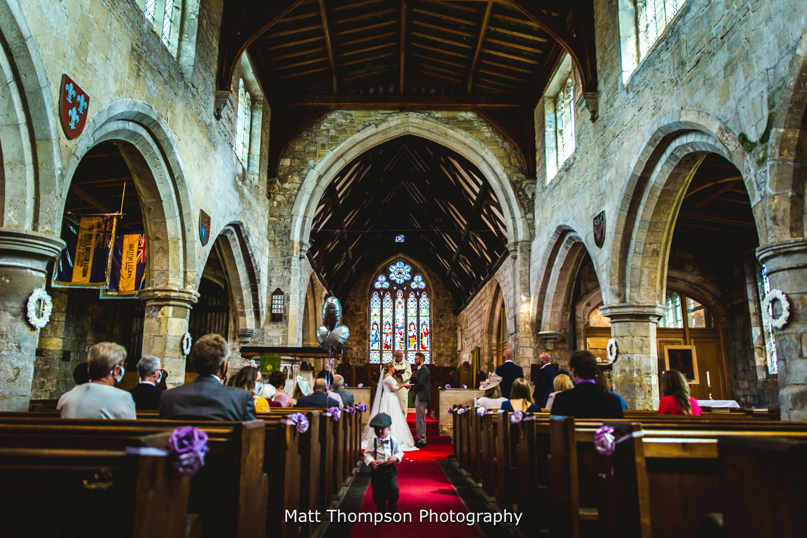 York church wedding