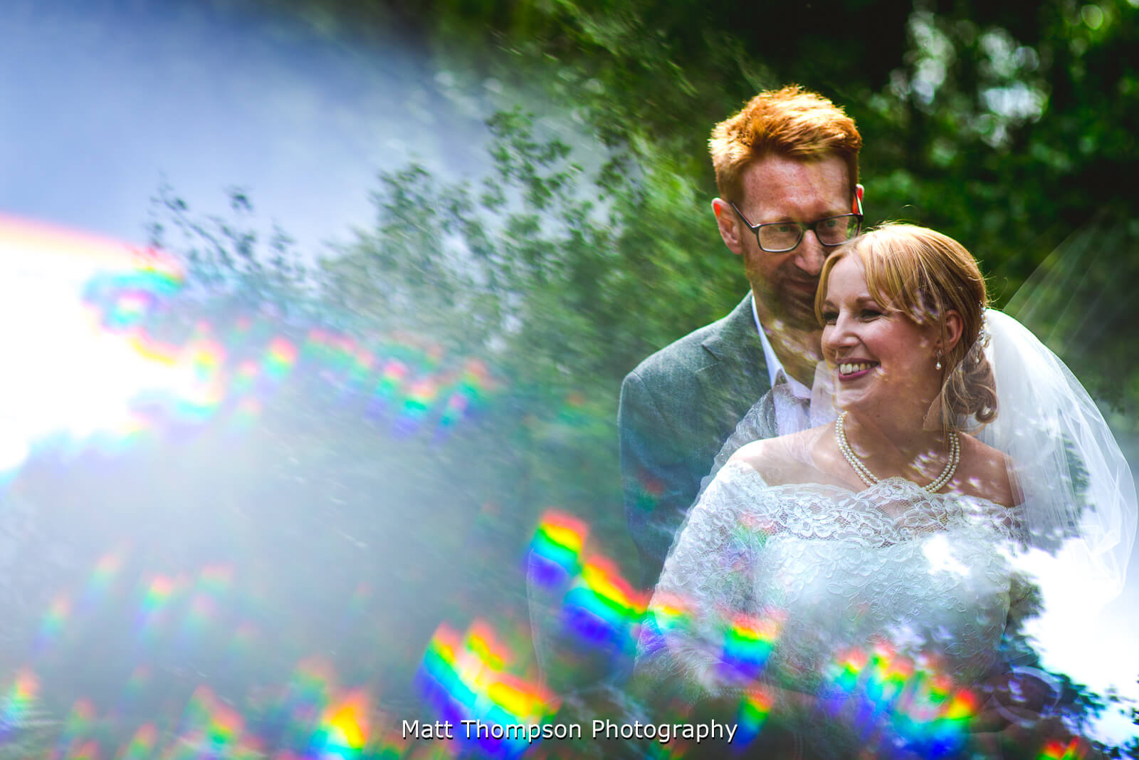 Relaxed natural wedding photos