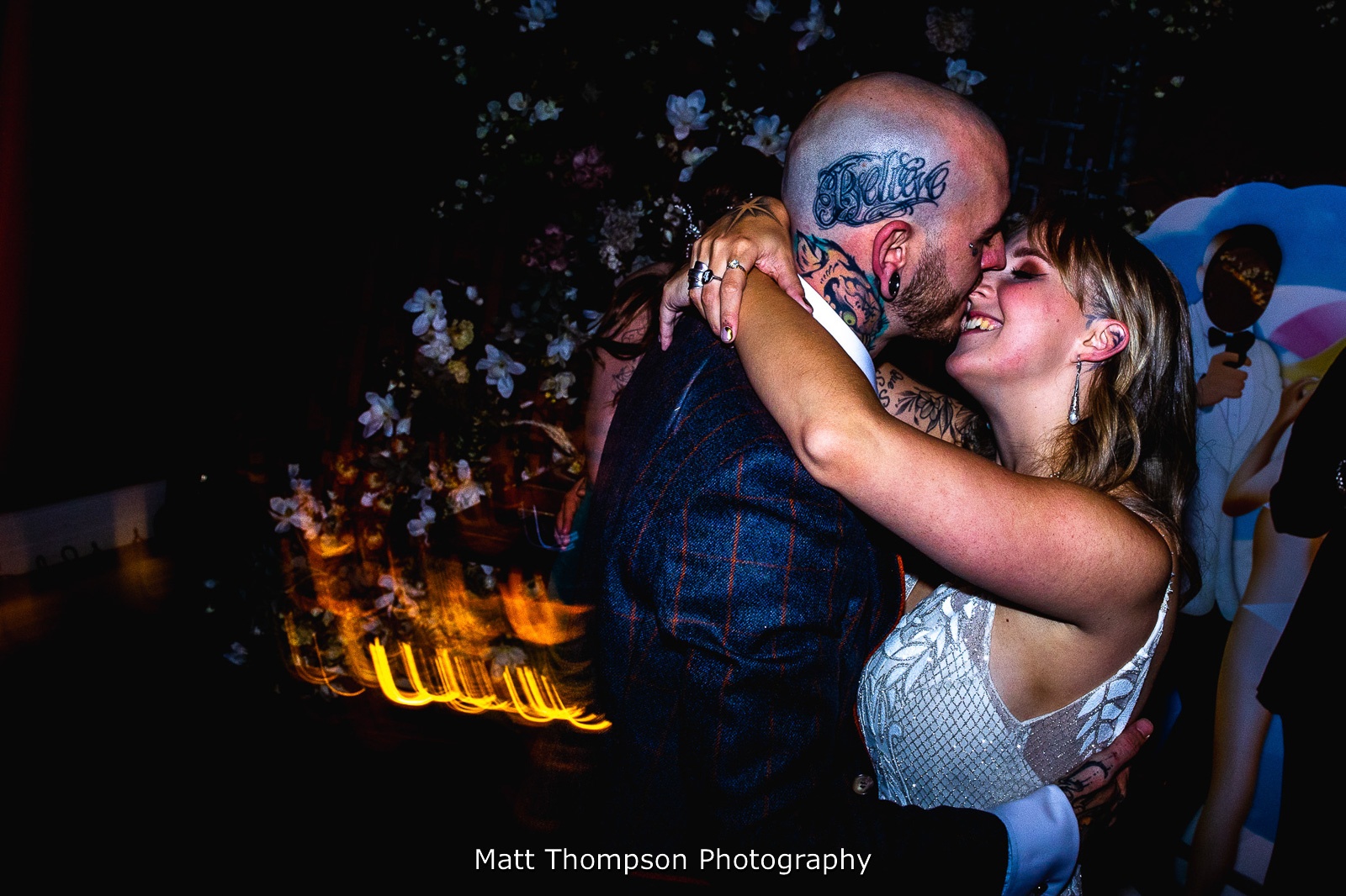 first dance with bride and groom