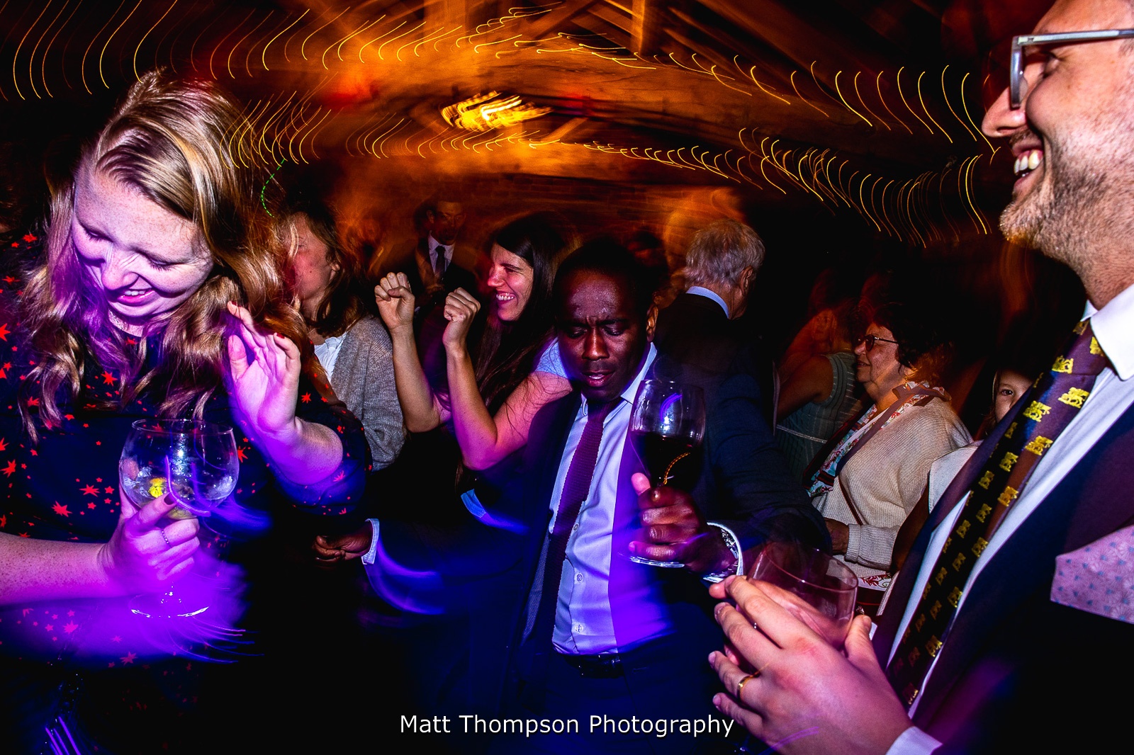 guests dancing