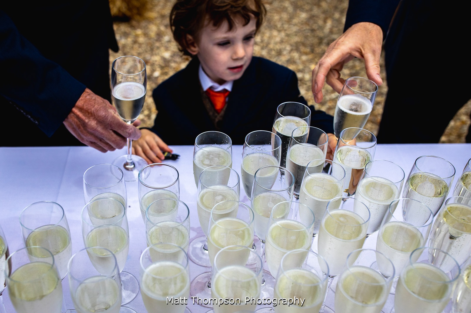 fizz at a wedding