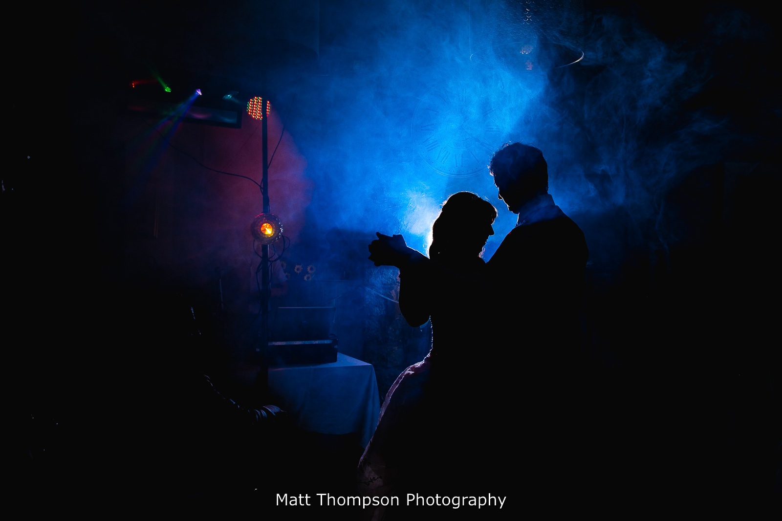 first dance with smoke