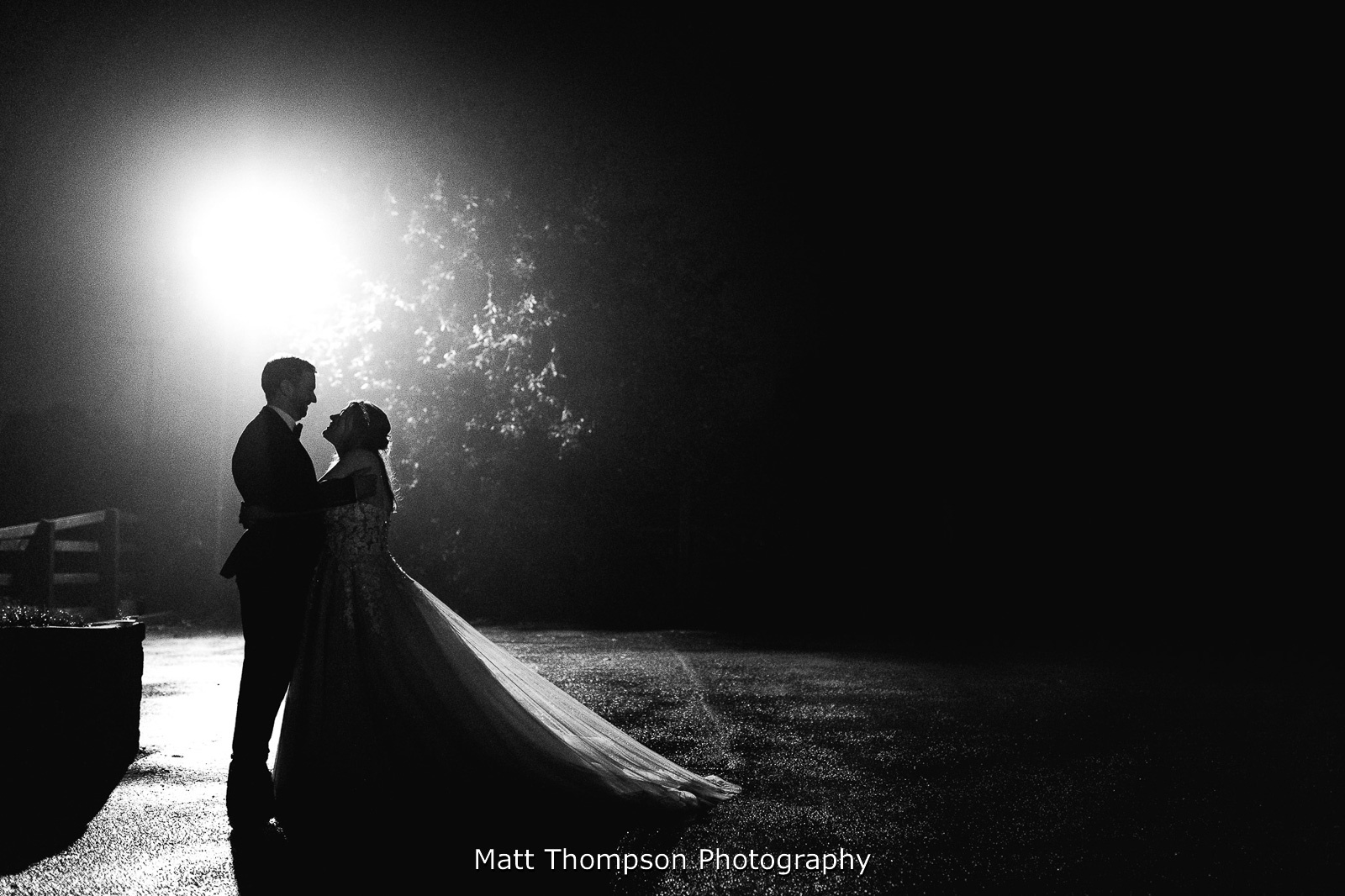 foggy wedding