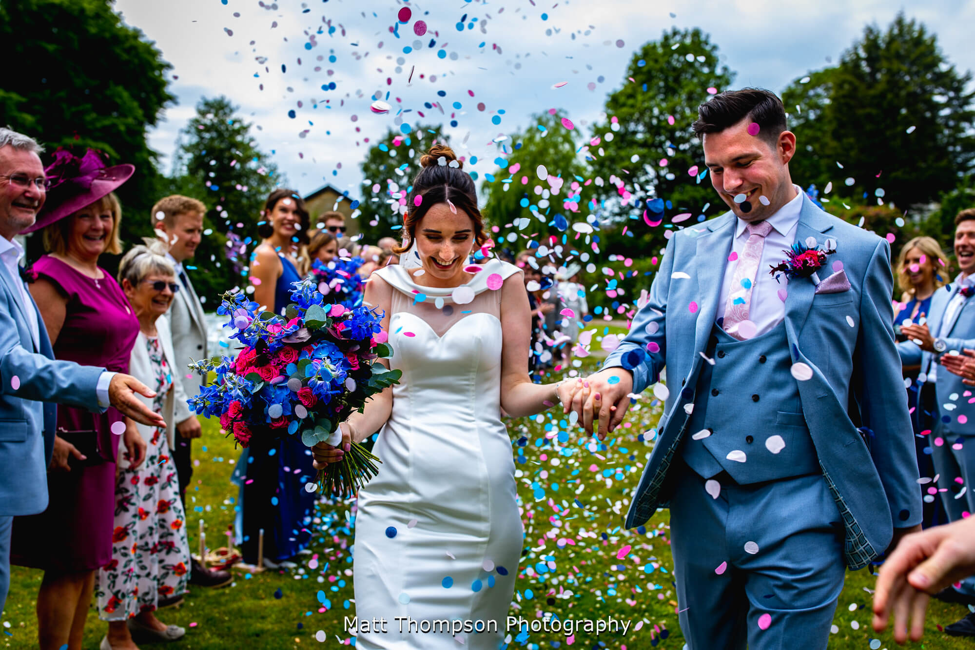 confetti at higher trapp house