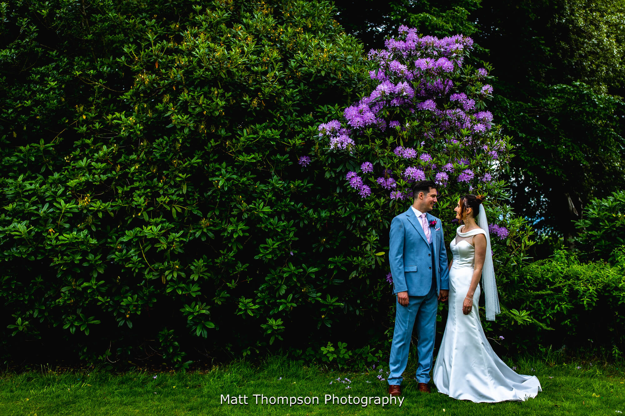 wedding portrait at higher trapp house