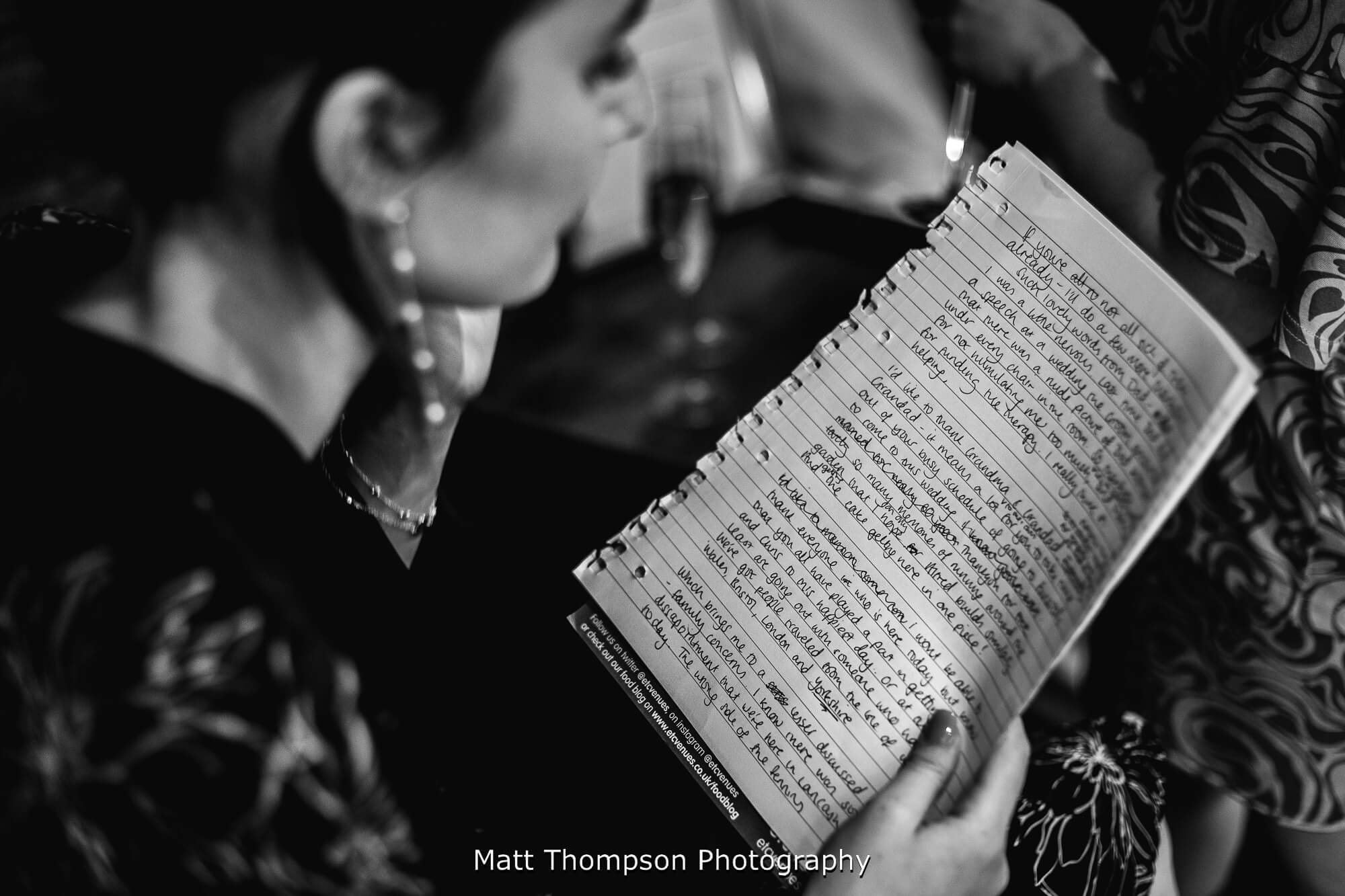 bride speech