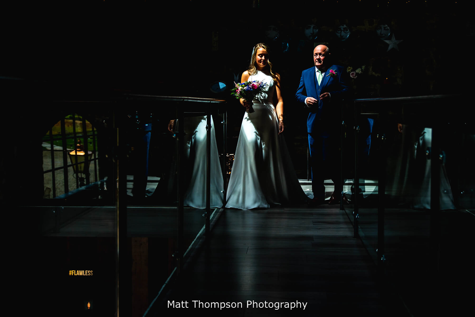 bride and father of the bride