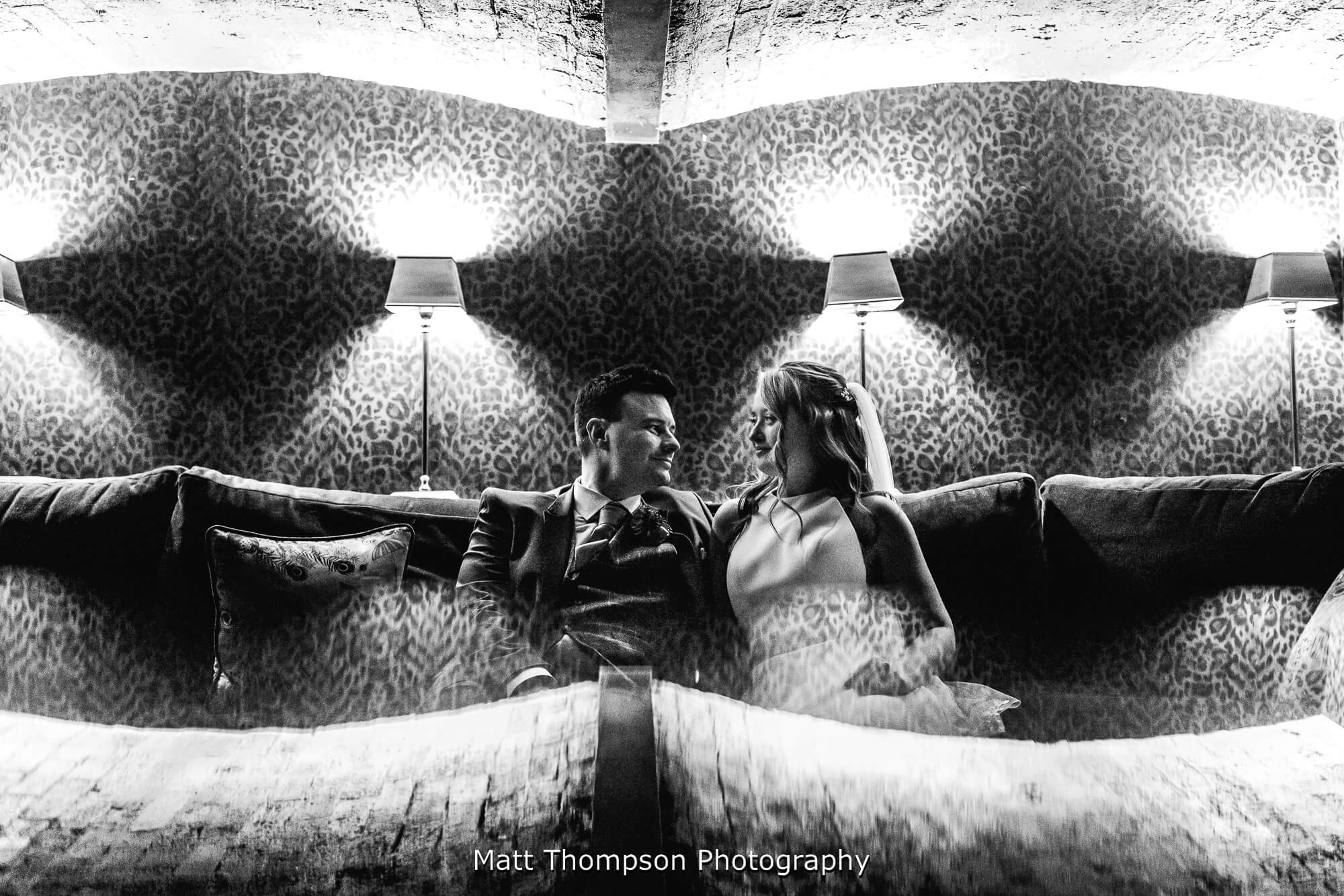black and white photo