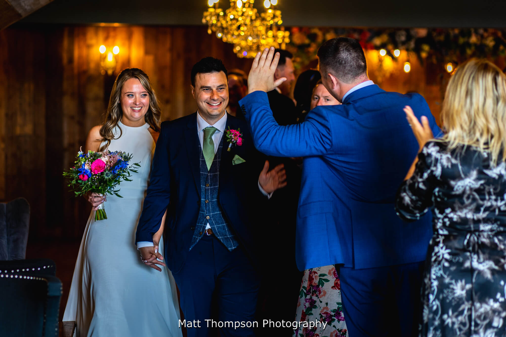 high five