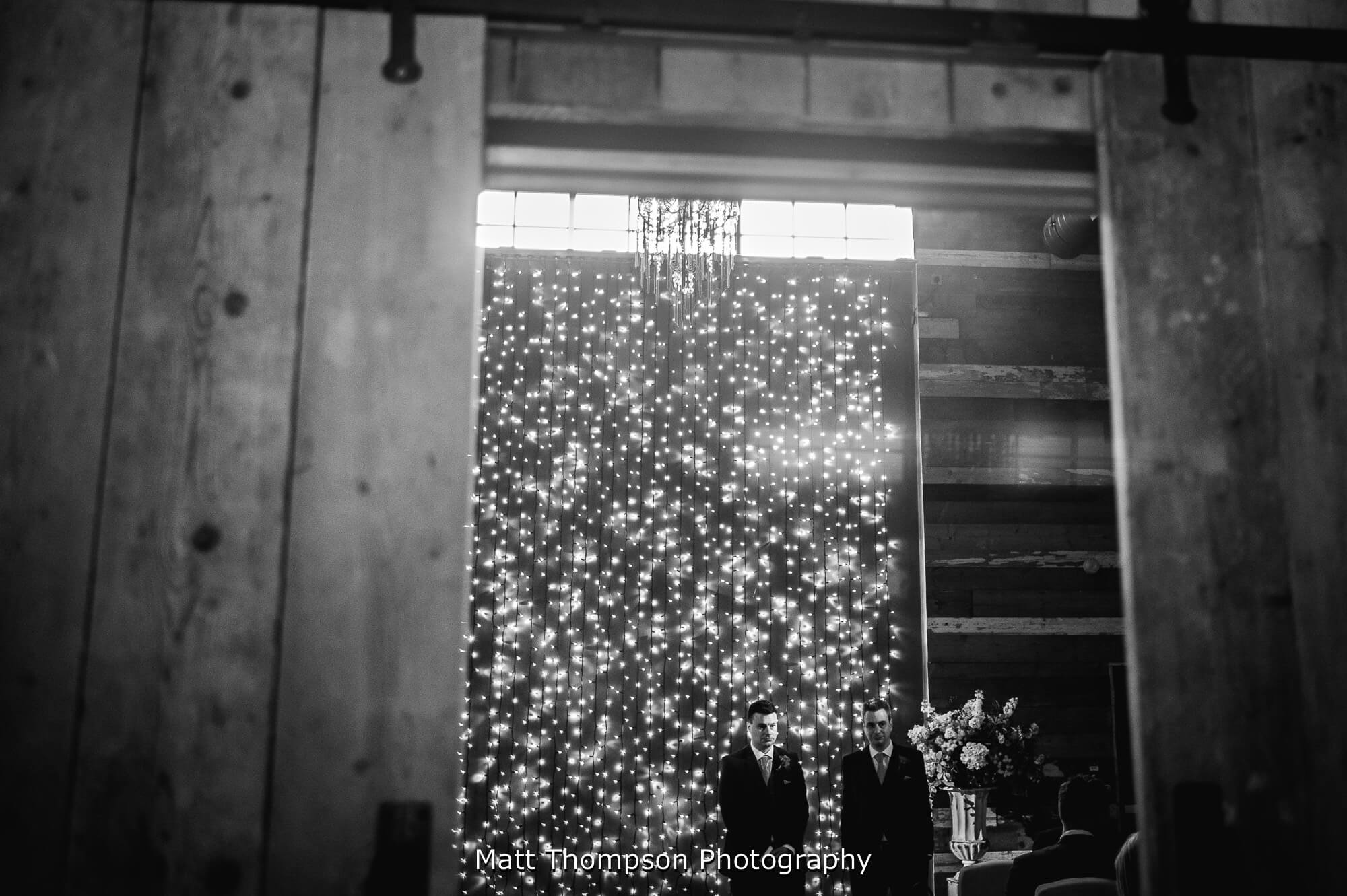 groom waiting