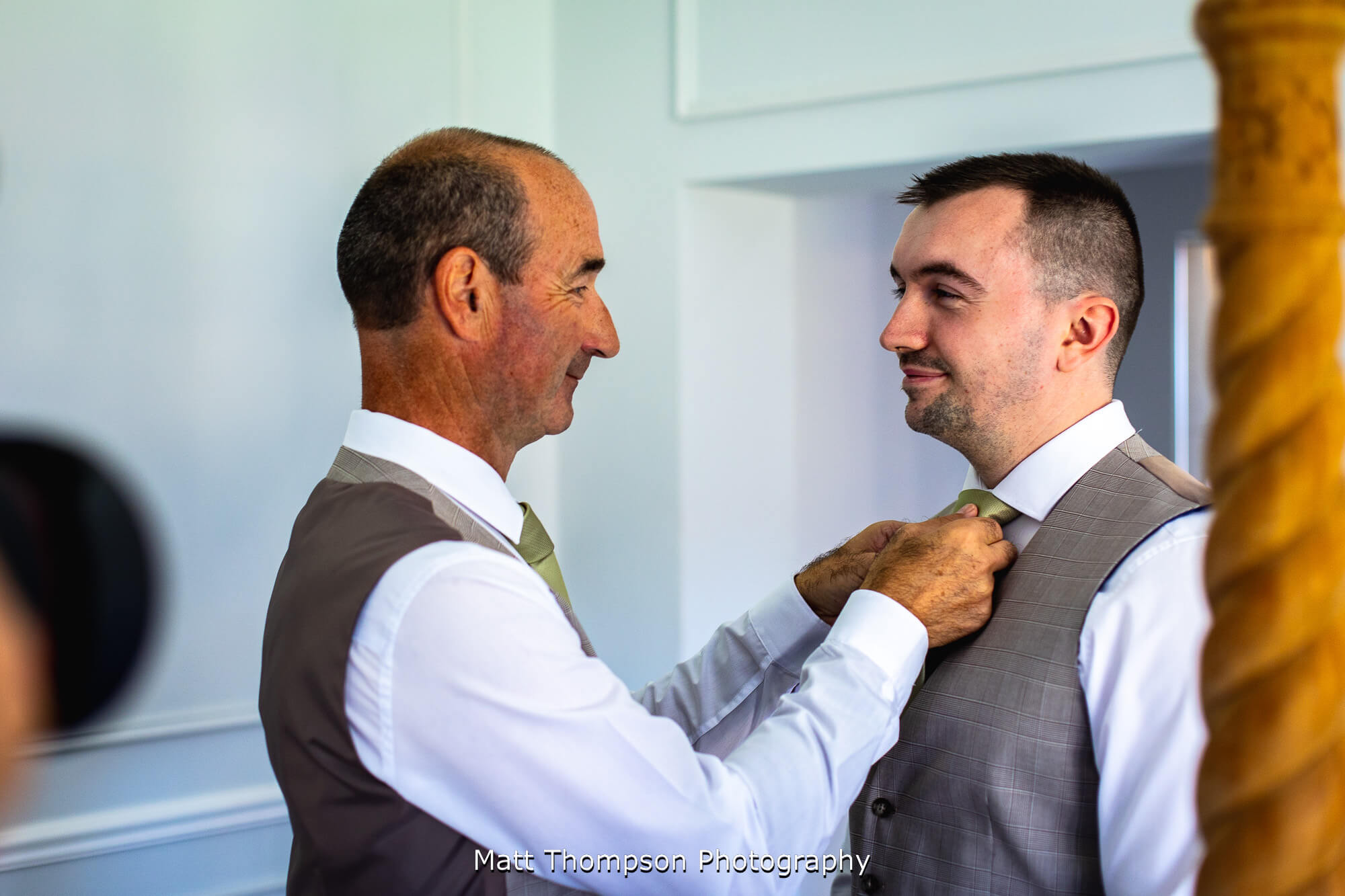doing tie