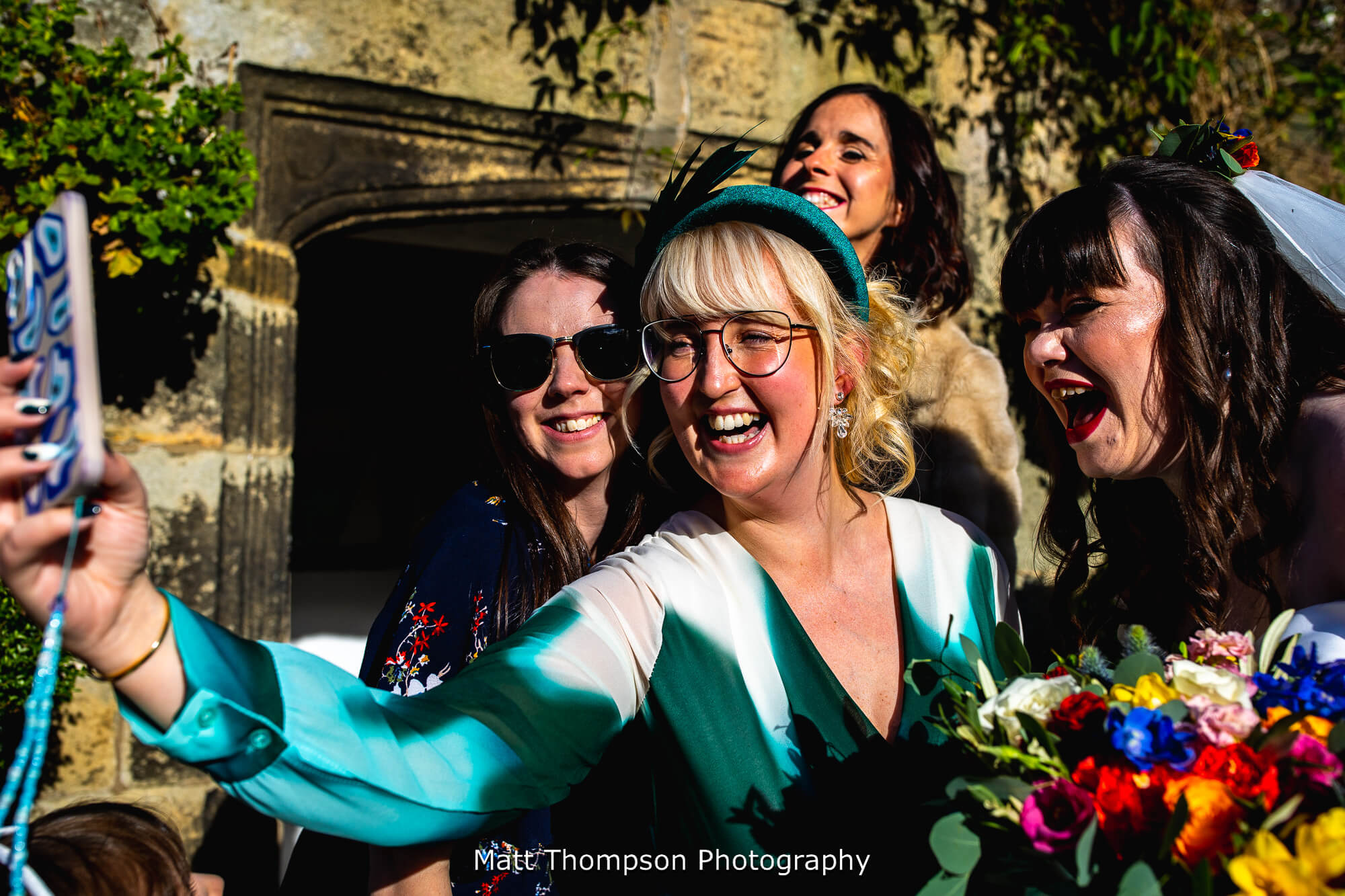 wedding selfie