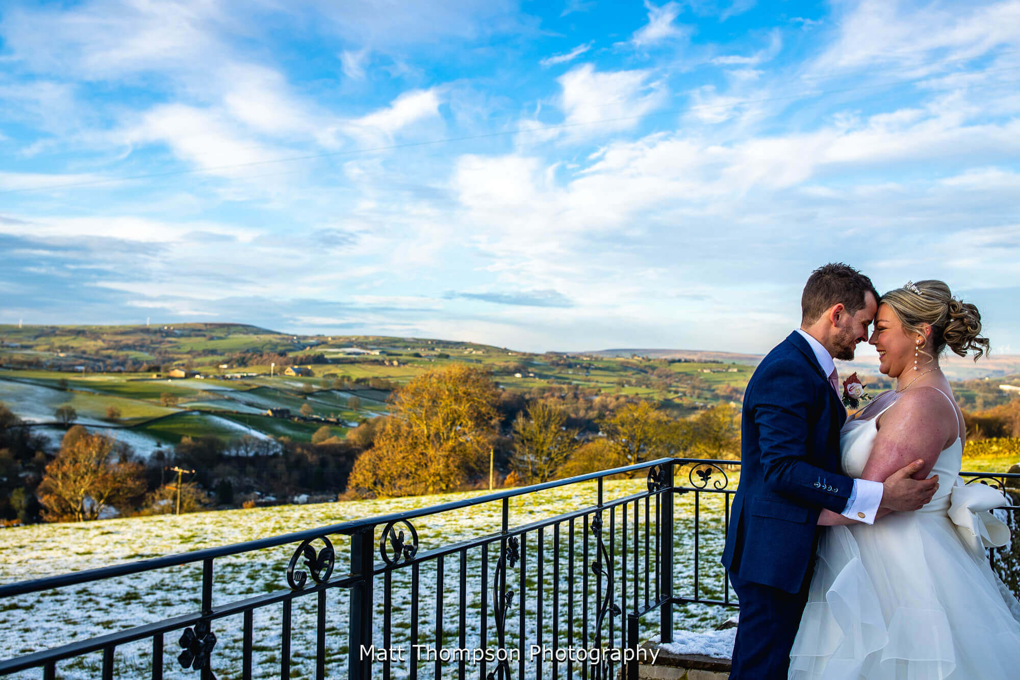 wedding portraits fleece inn