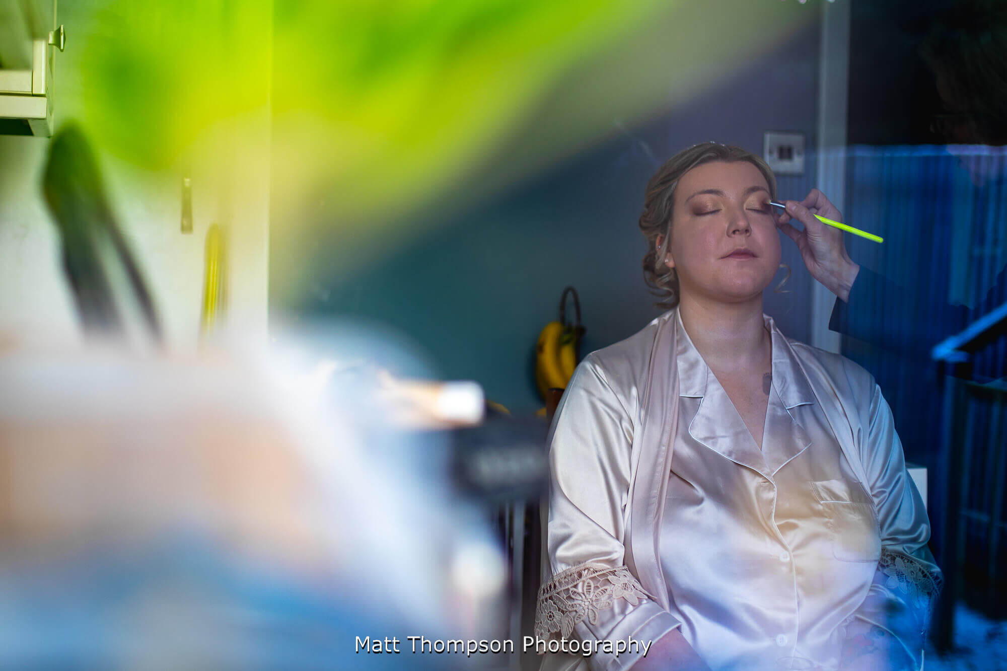 bride getting ready