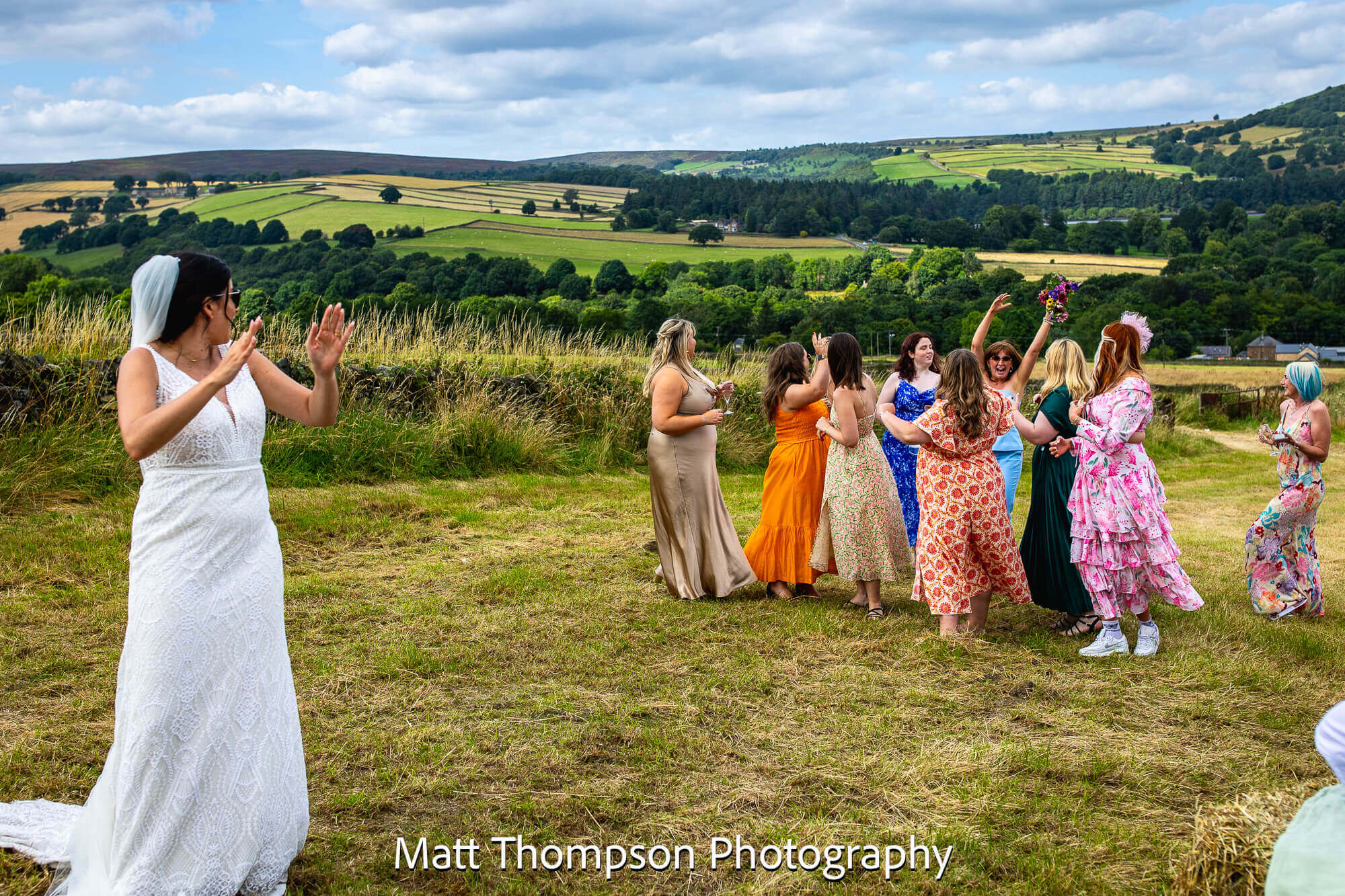 bouquet throw