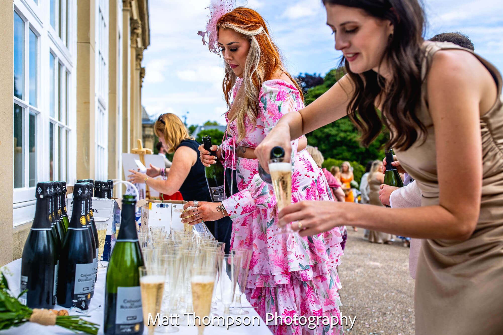 champagne wedding