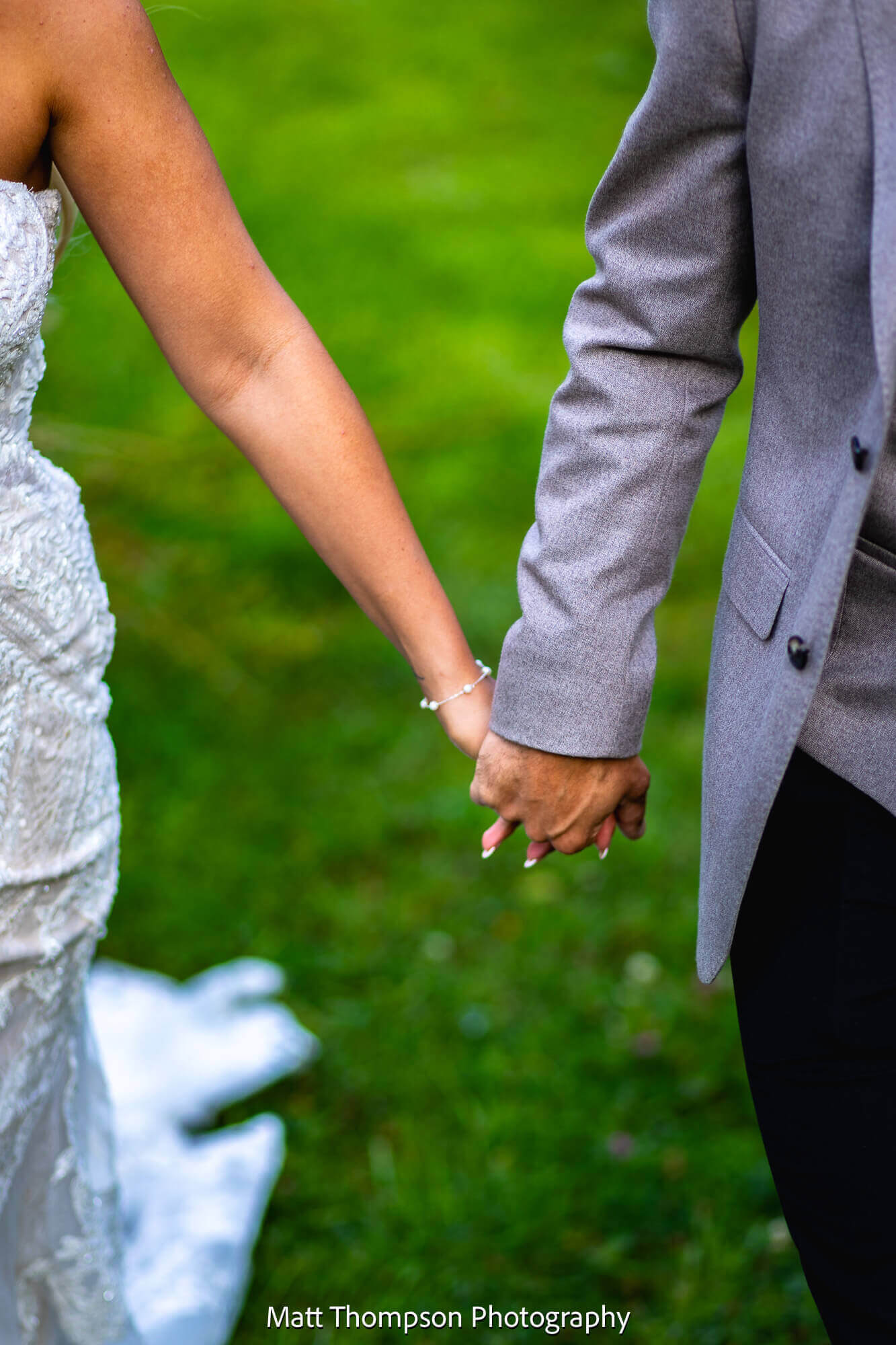 holding hands