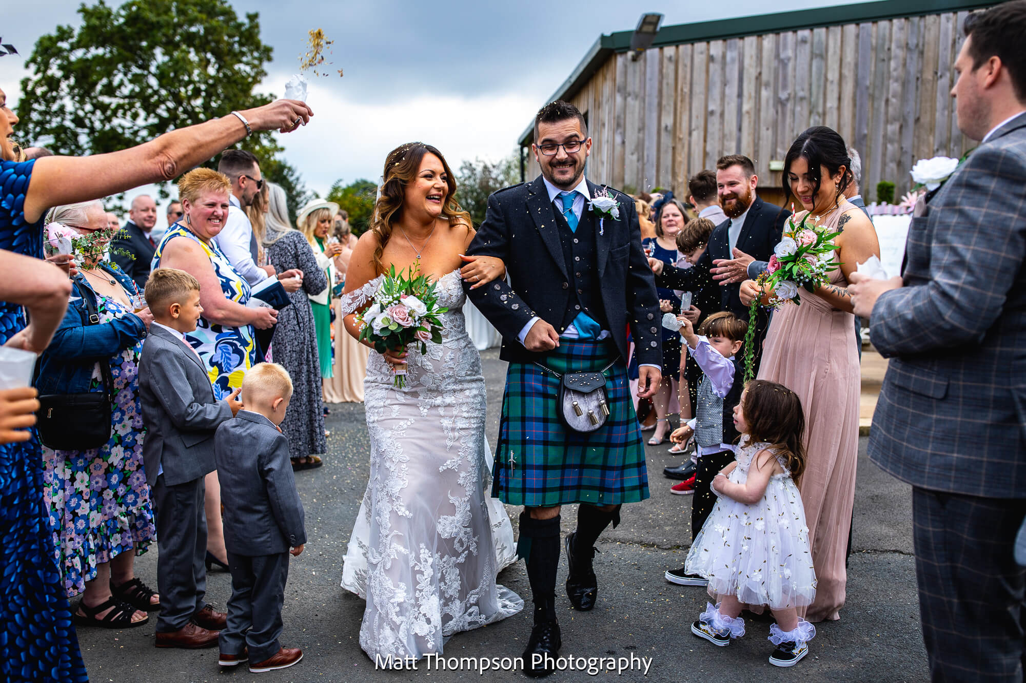confetti at denroyd farm