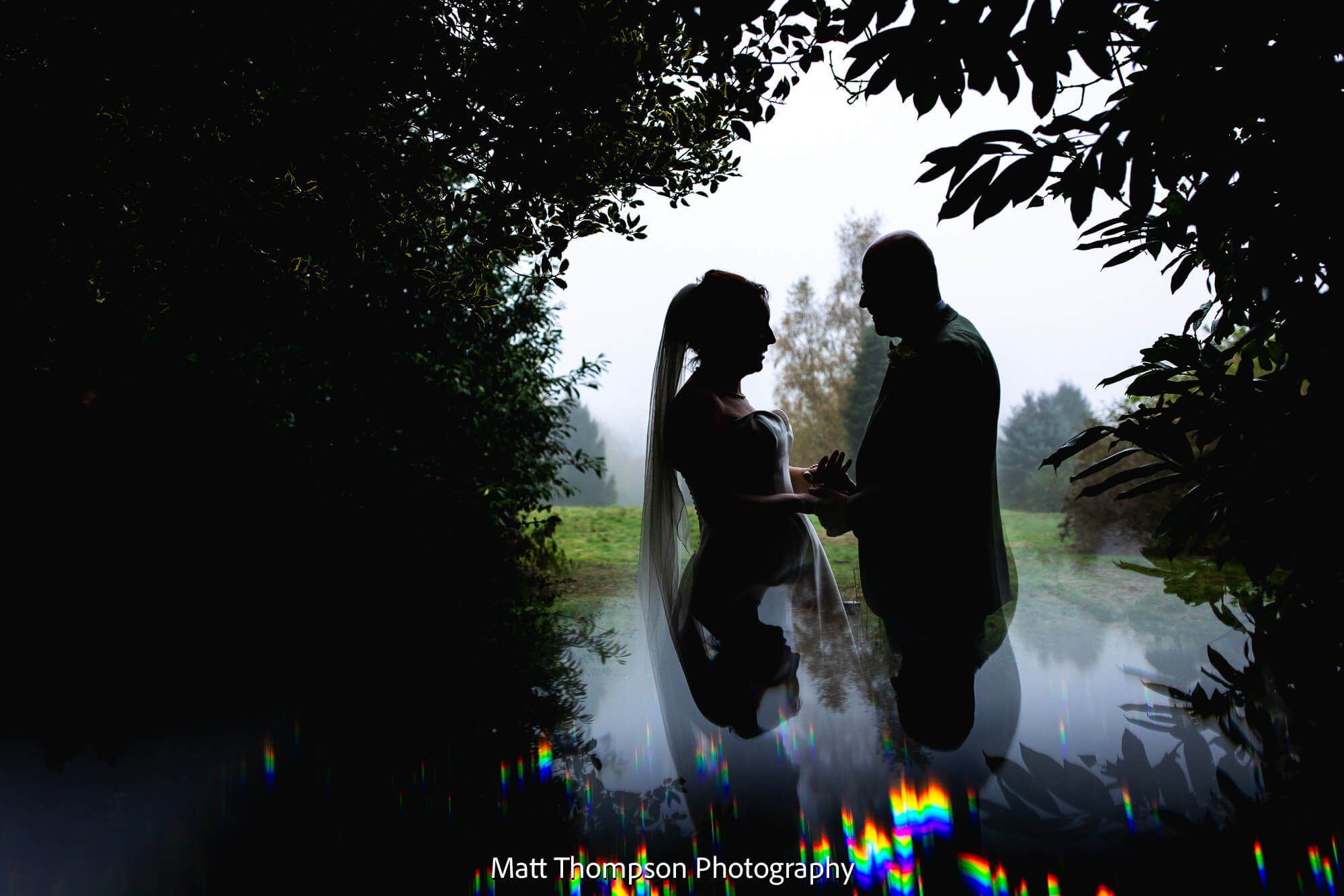 wedding portraits at bagden hall