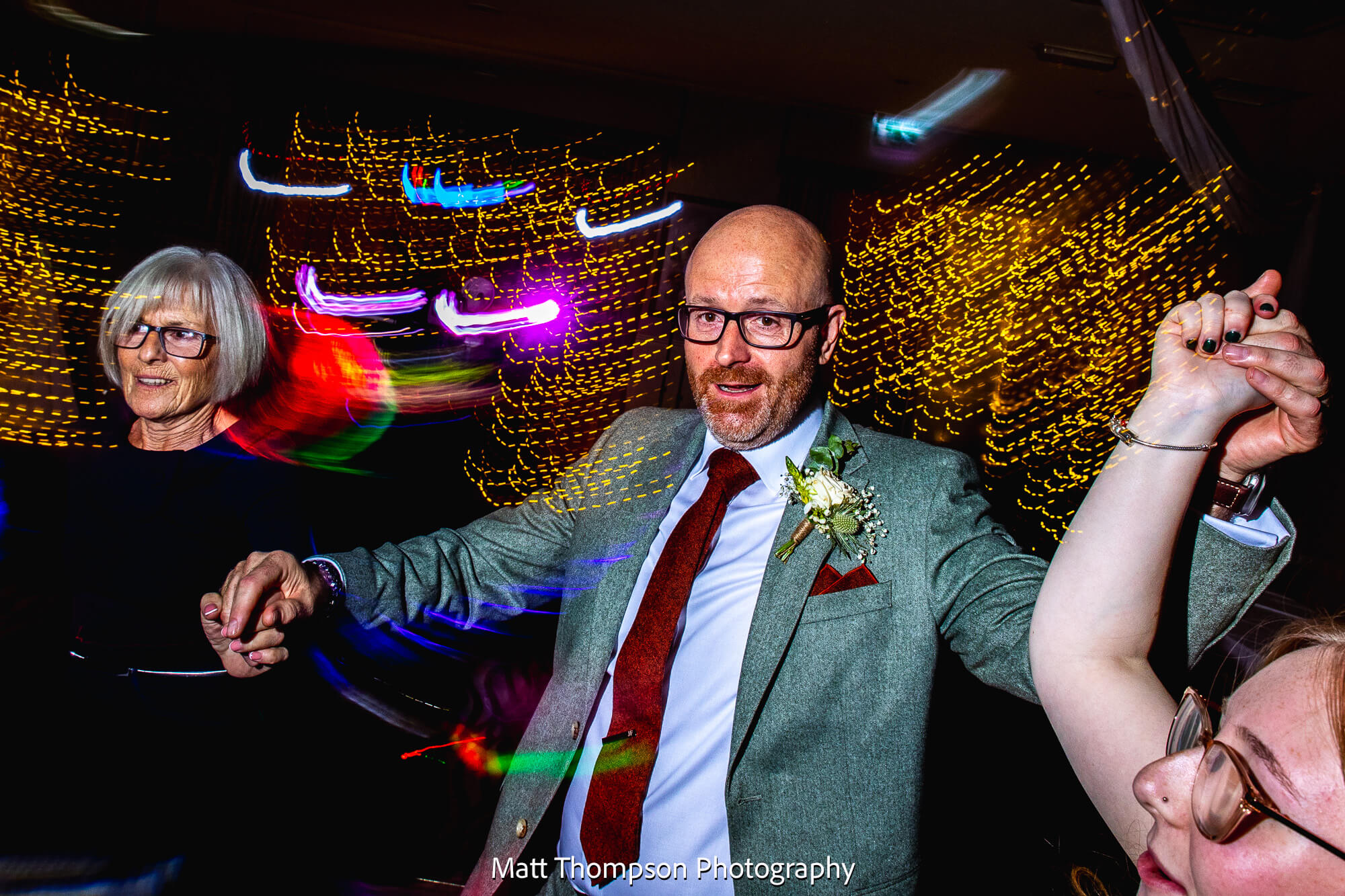 groom dancing