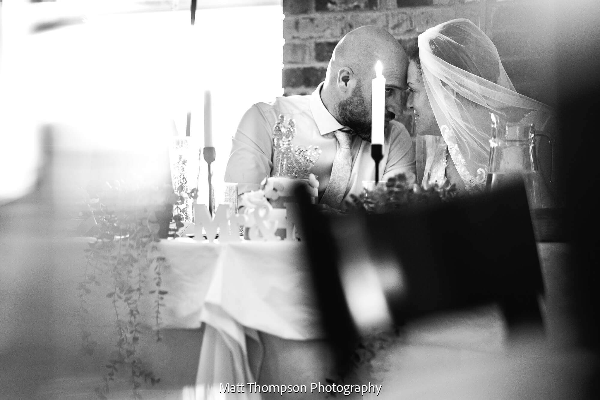 bride and groom in wakefield