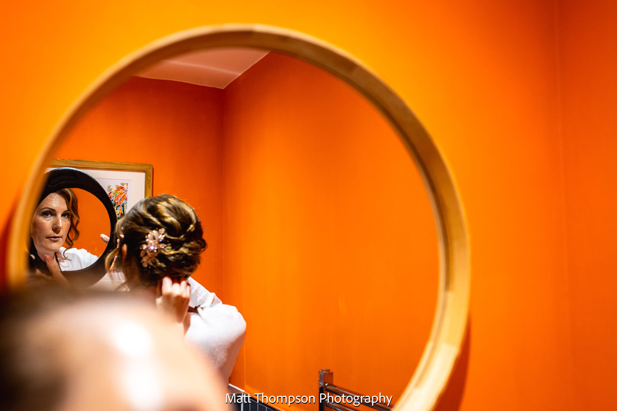 bride getting ready