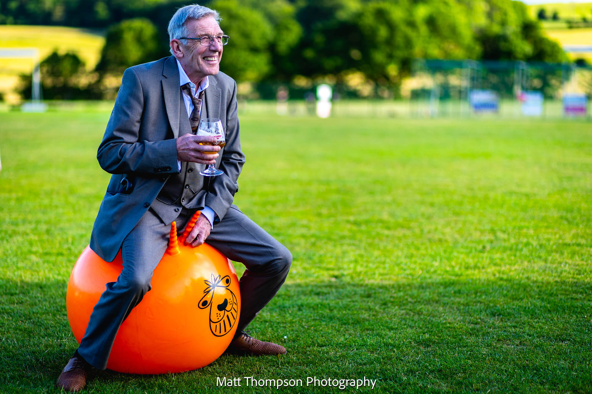 space hopper at weddings