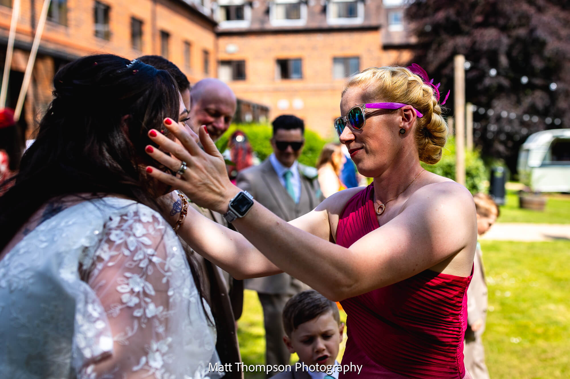 wedding guests