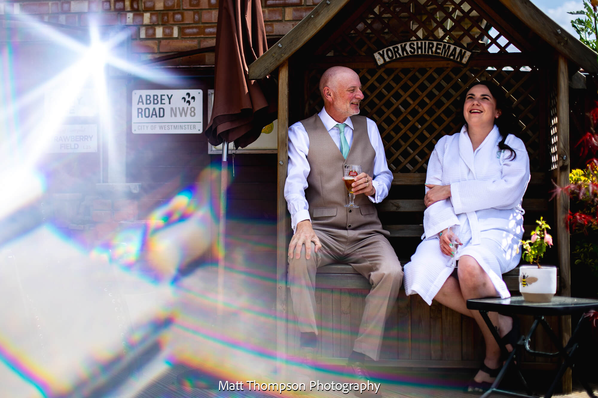 bride and father of the bride