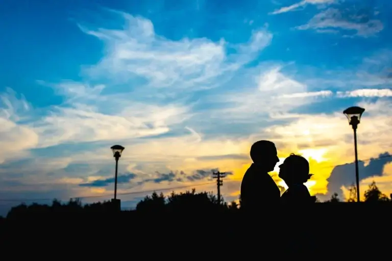 Leeds wedding sunset photo